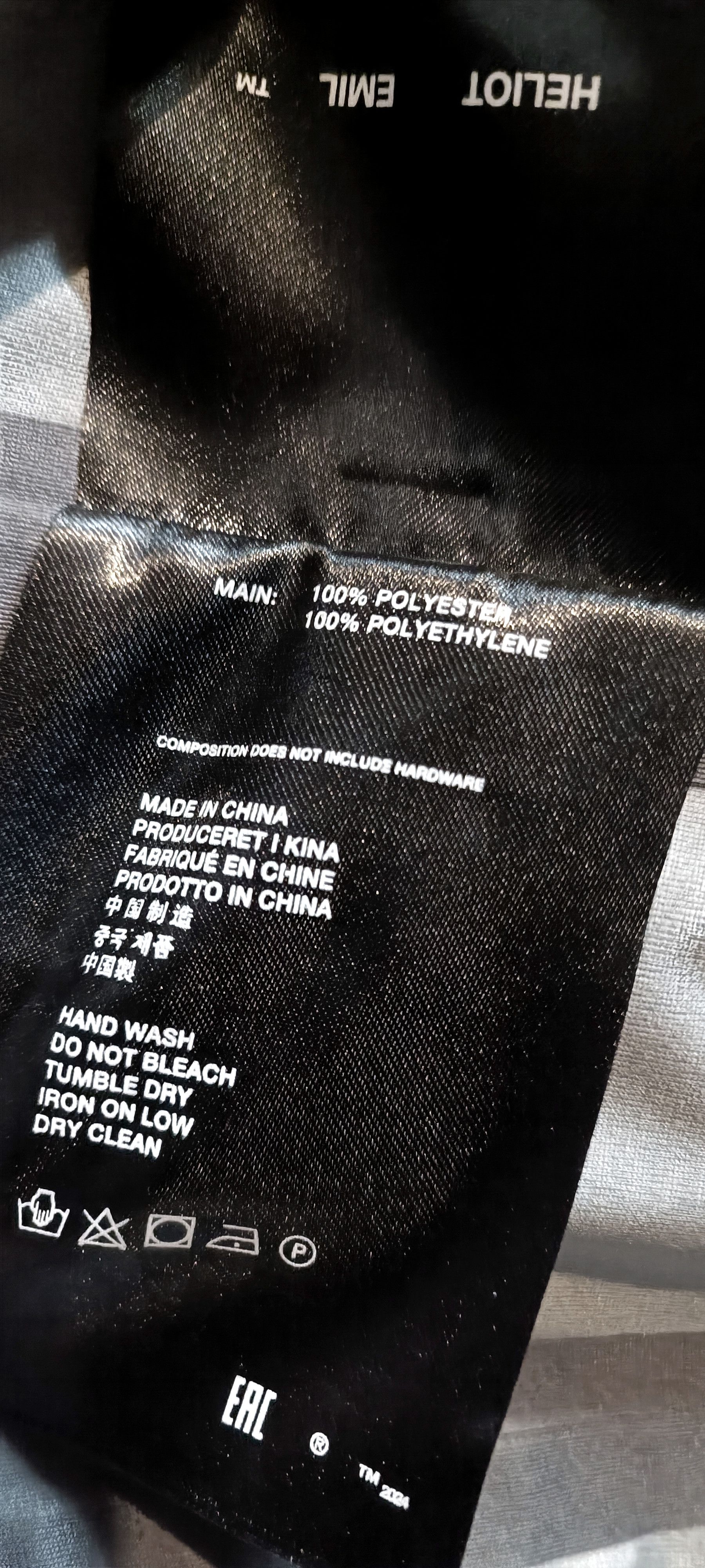 Heliot Emil HELIOT EMIL™ SS24 Morphogens Technical Reflective Jacket Size US M / EU 48-50 / 2 - 23 Thumbnail