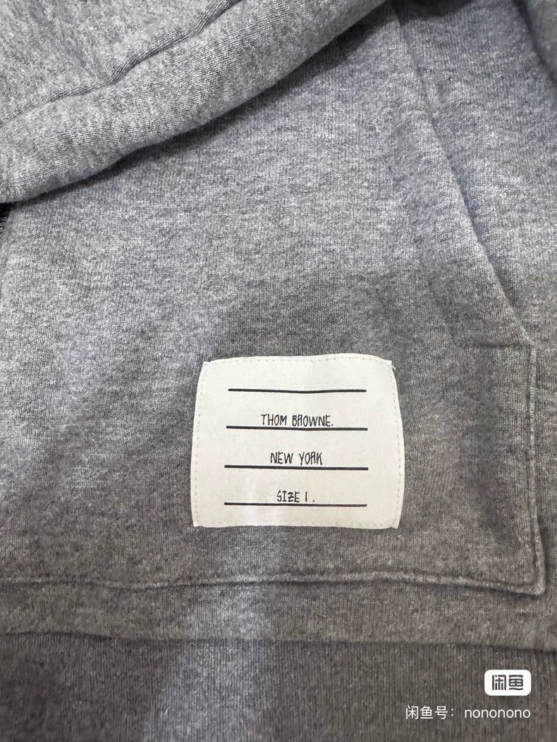 Thom Browne Thom Browne Zippered hoodie Size US S / EU 44-46 / 1 - 3 Thumbnail