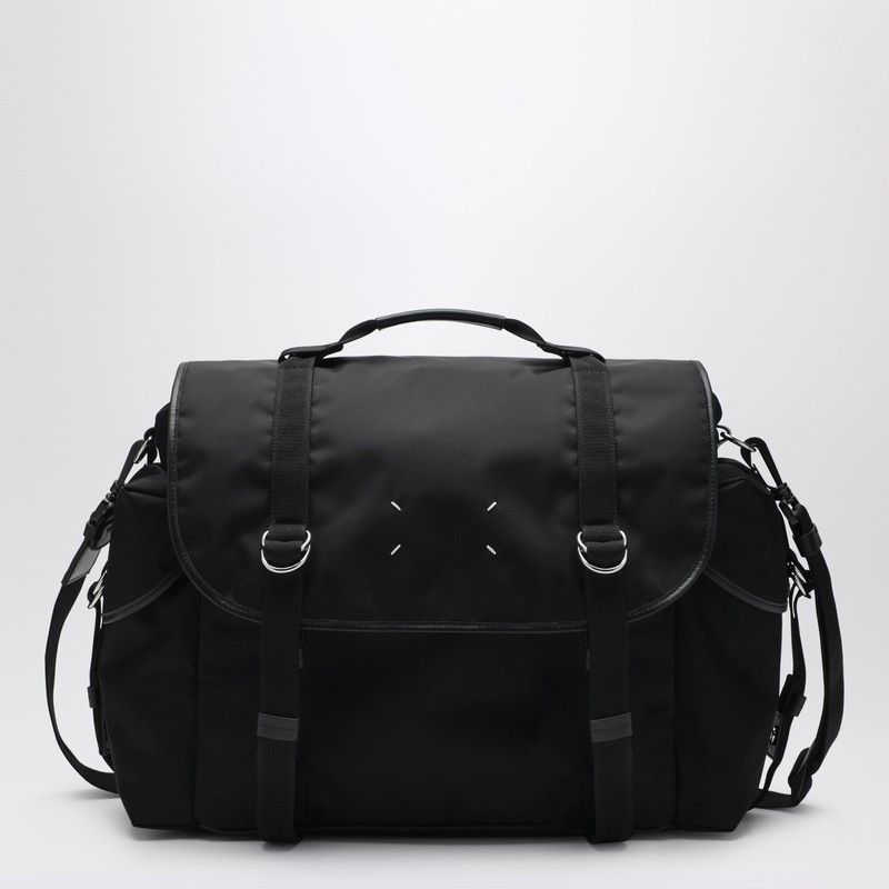Maison Margiela Maison Margiela Black High Tech Messenger Bag Size ONE SIZE - 1 Thumbnail