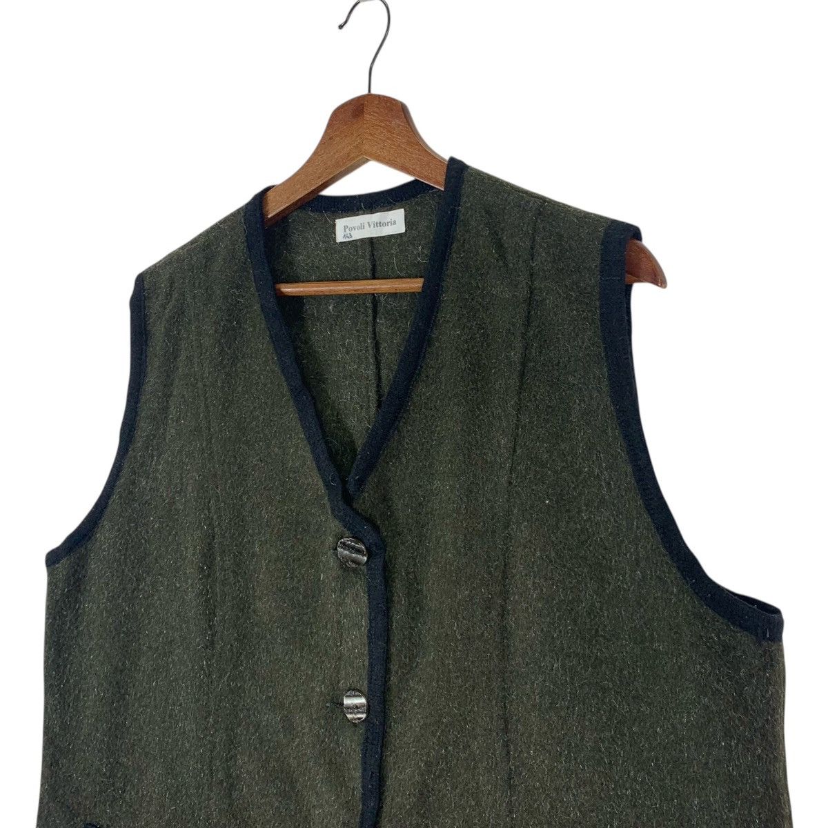 Vintage Vintage Povoli Vittoria Sleeveless Jacket Size US M / EU 48-50 / 2 - 4 Thumbnail