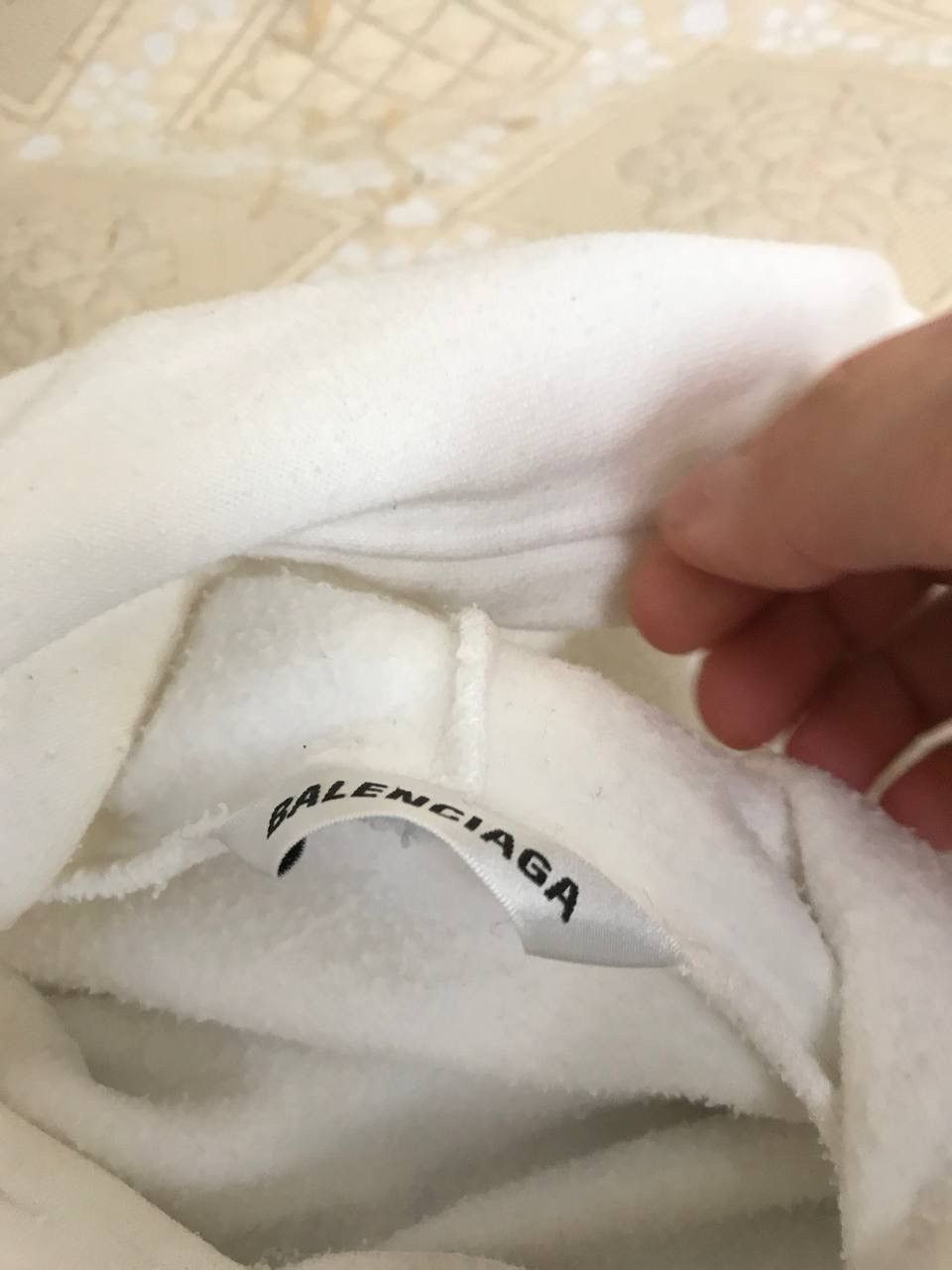 Balenciaga 🔥 Balenciaga Languages Logo Oversized Hoodie Pullover Size US XXS / EU 40 - 4 Thumbnail