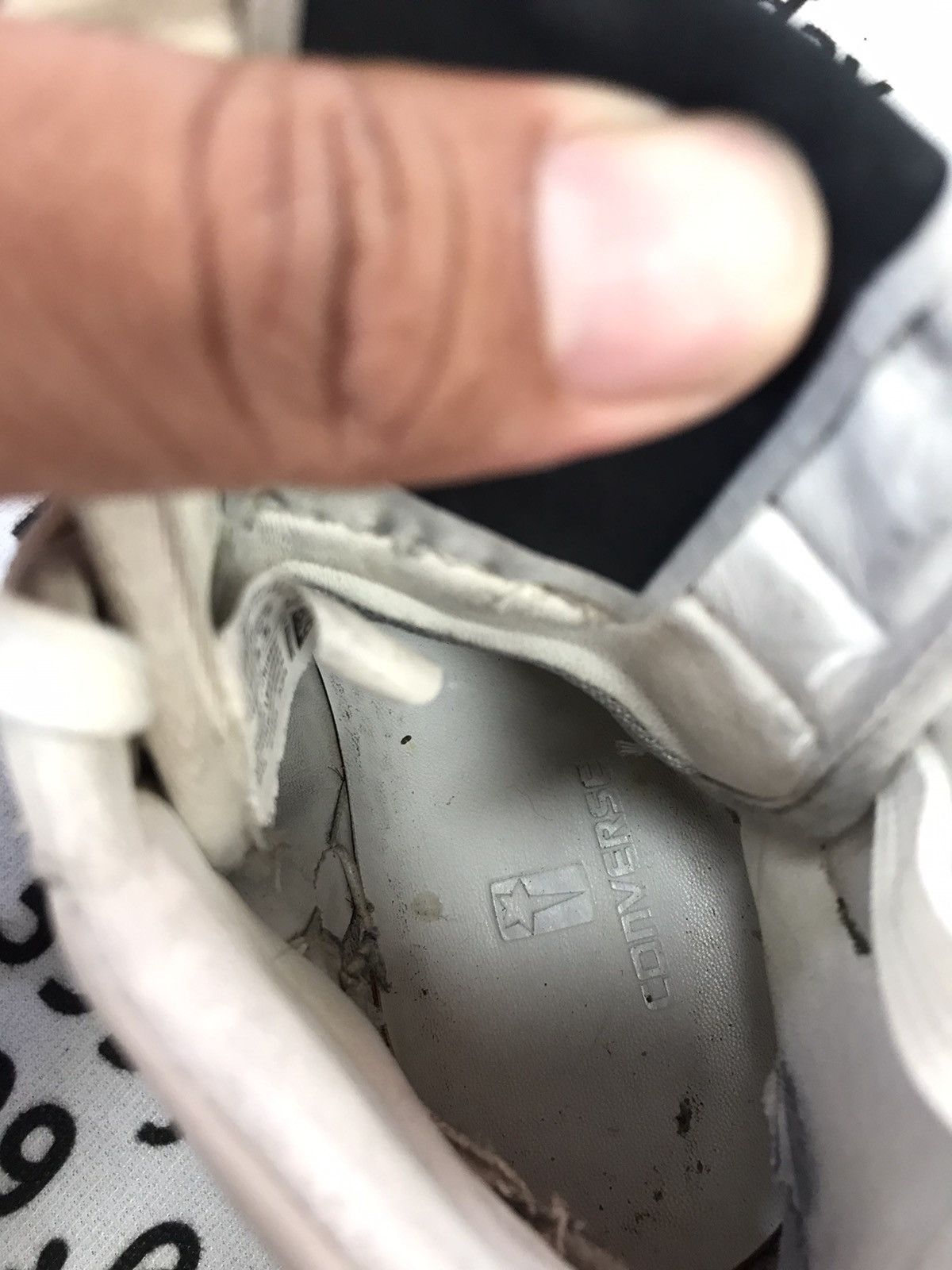 Rick Owens Drkshdw Converse Rick Owens x TURBOWPN Mid “Egret” Size US 7 / EU 40 - 9 Thumbnail