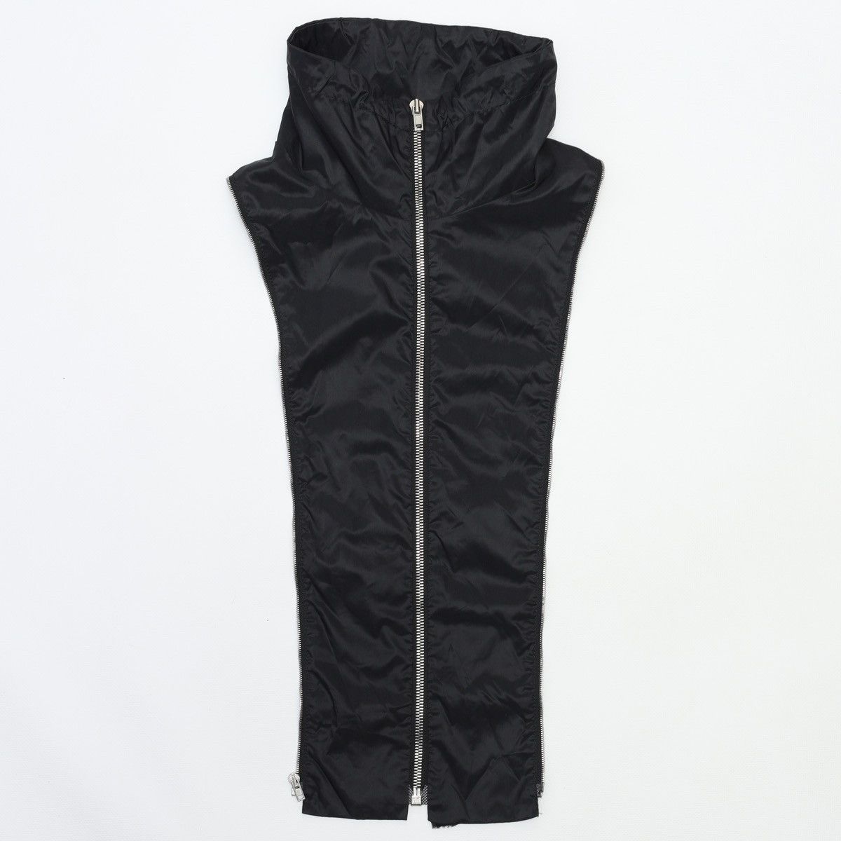 Miu Miu Miu Miu Nylon Black Zip Lining Liner Vest For Jacket Size S / US 4 / IT 40 - 1 Thumbnail