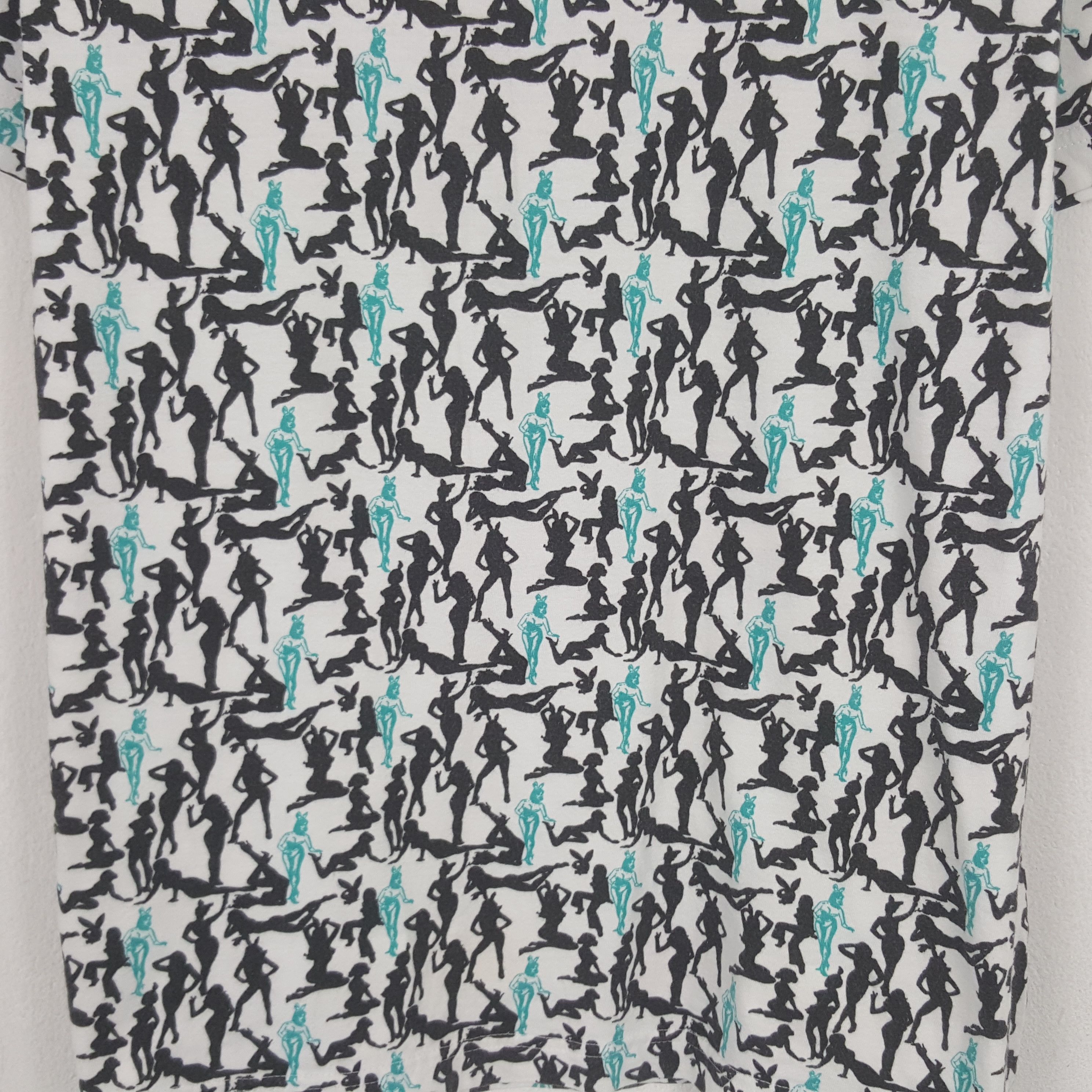Playboy Vintage Playboy Overprinted Tshirt Size US M / EU 48-50 / 2 - 2 Thumbnail