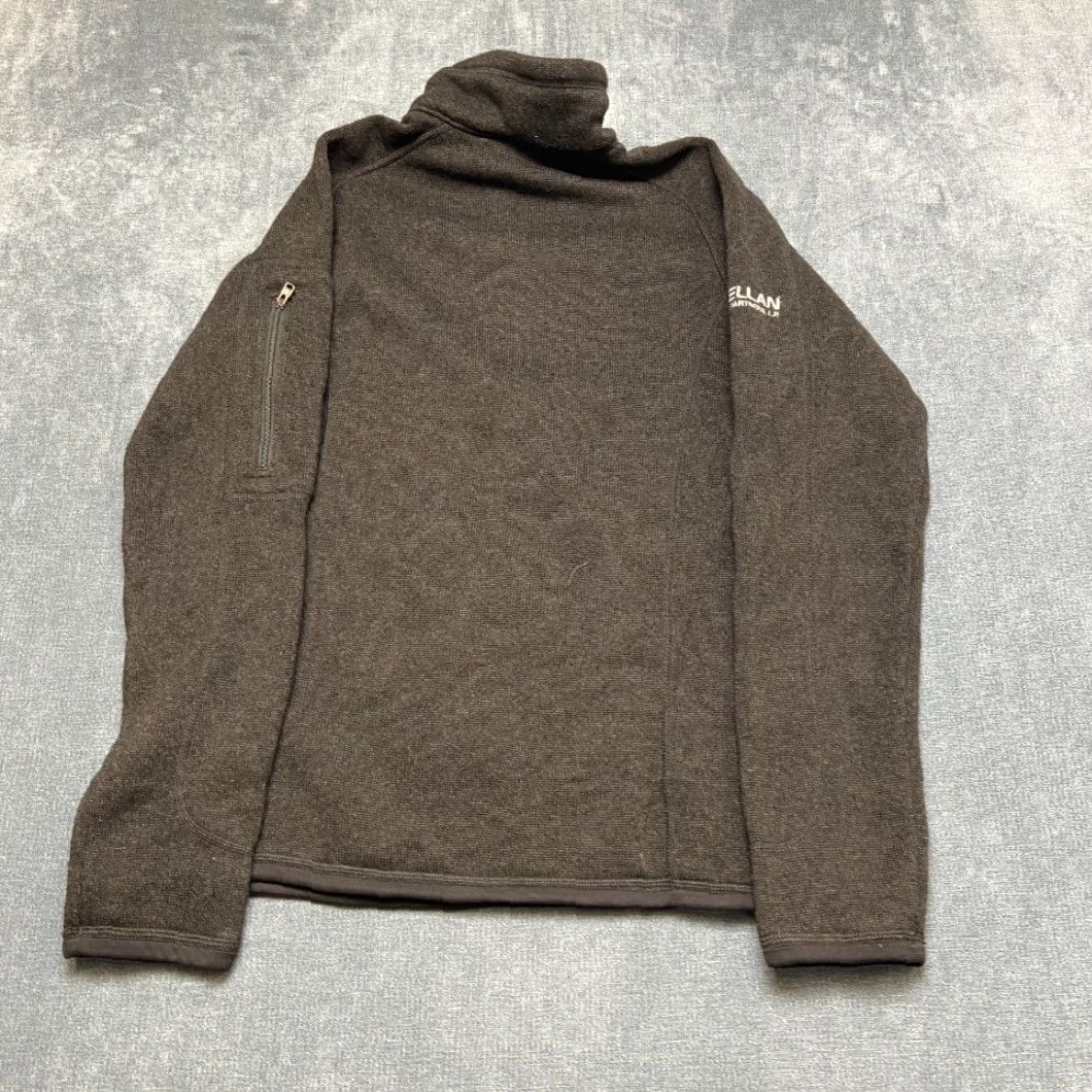 Patagonia Patagonia Fleece Jacket M Black Raglan Sleeve 1/4 Zip Winter Women Size M / US 6-8 / IT 42-44 - 6 Thumbnail