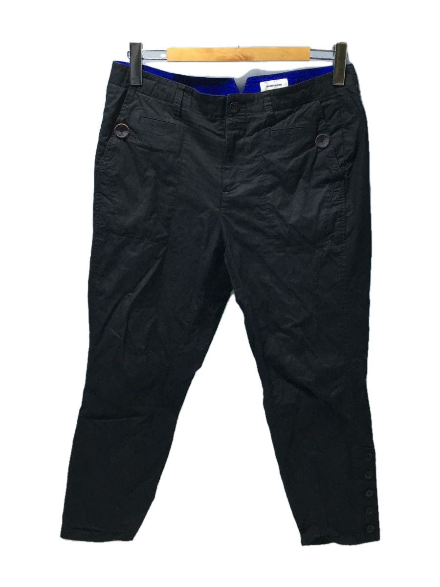 image of Undercover Cropped Pants Cotton Plain Dump Jodhpurs Pants Black, Men's (Size 34)