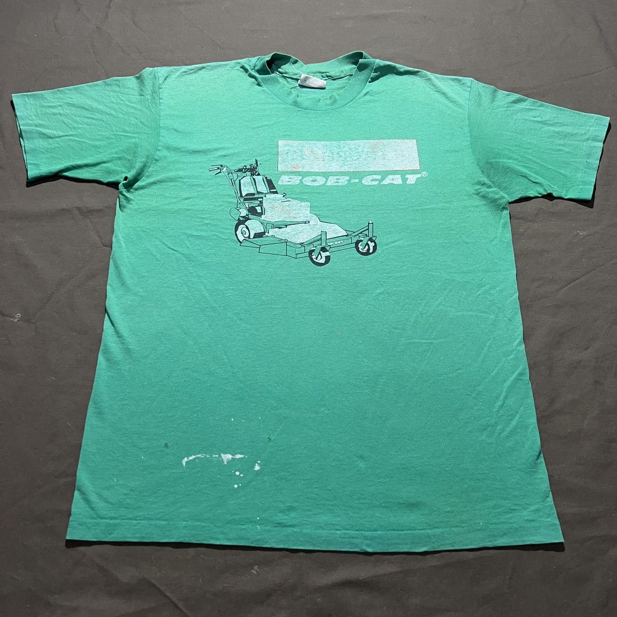 Vintage Vintage 90s Bobcat Equiptment Machines Promo Tee Faded Size US L / EU 52-54 / 3 - 2 Thumbnail
