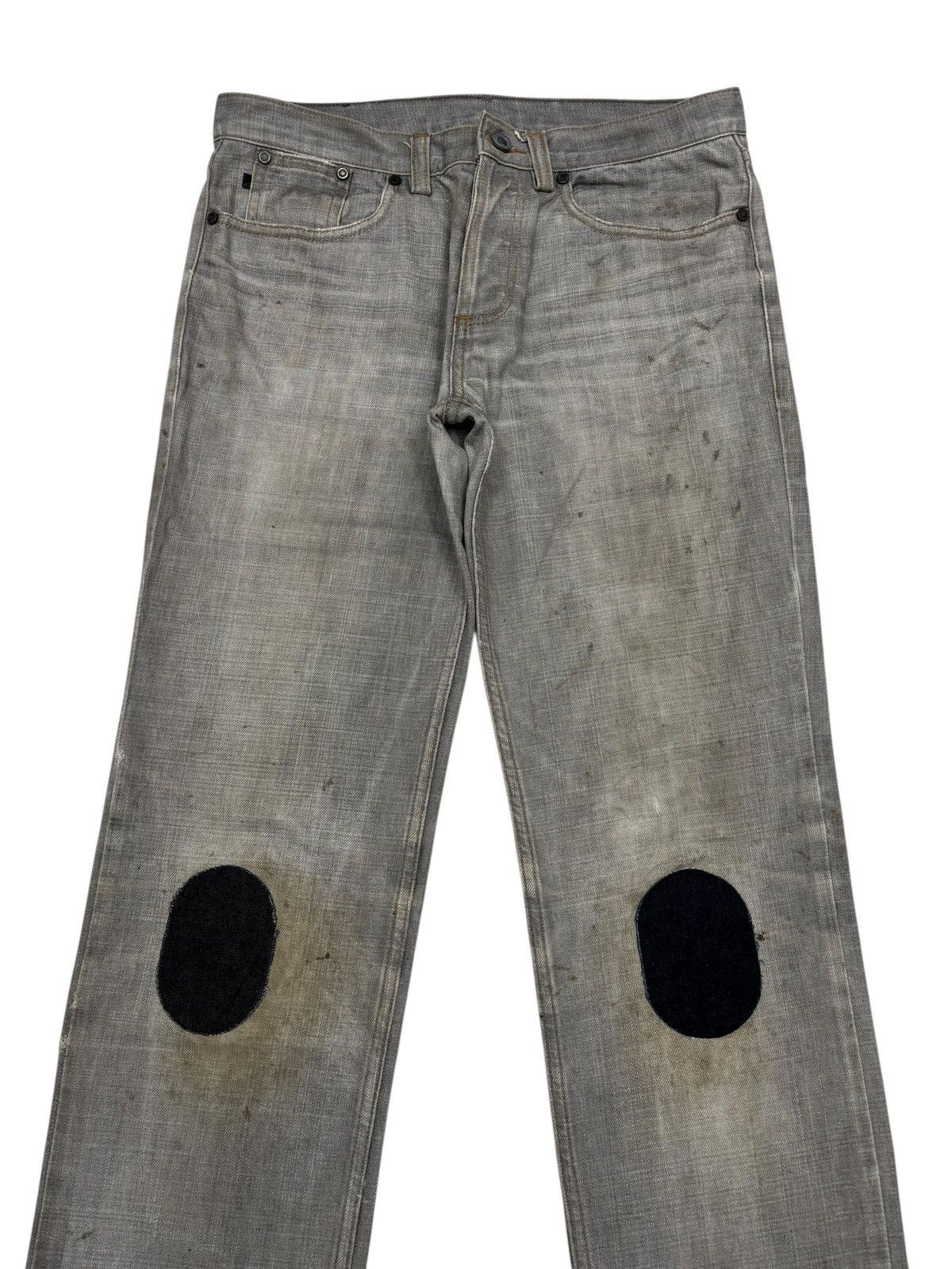 Givenchy GIVENCHY Destroyed Dirt Wash Jeans Knee Patches Size US 30 / EU 46 - 5 Thumbnail