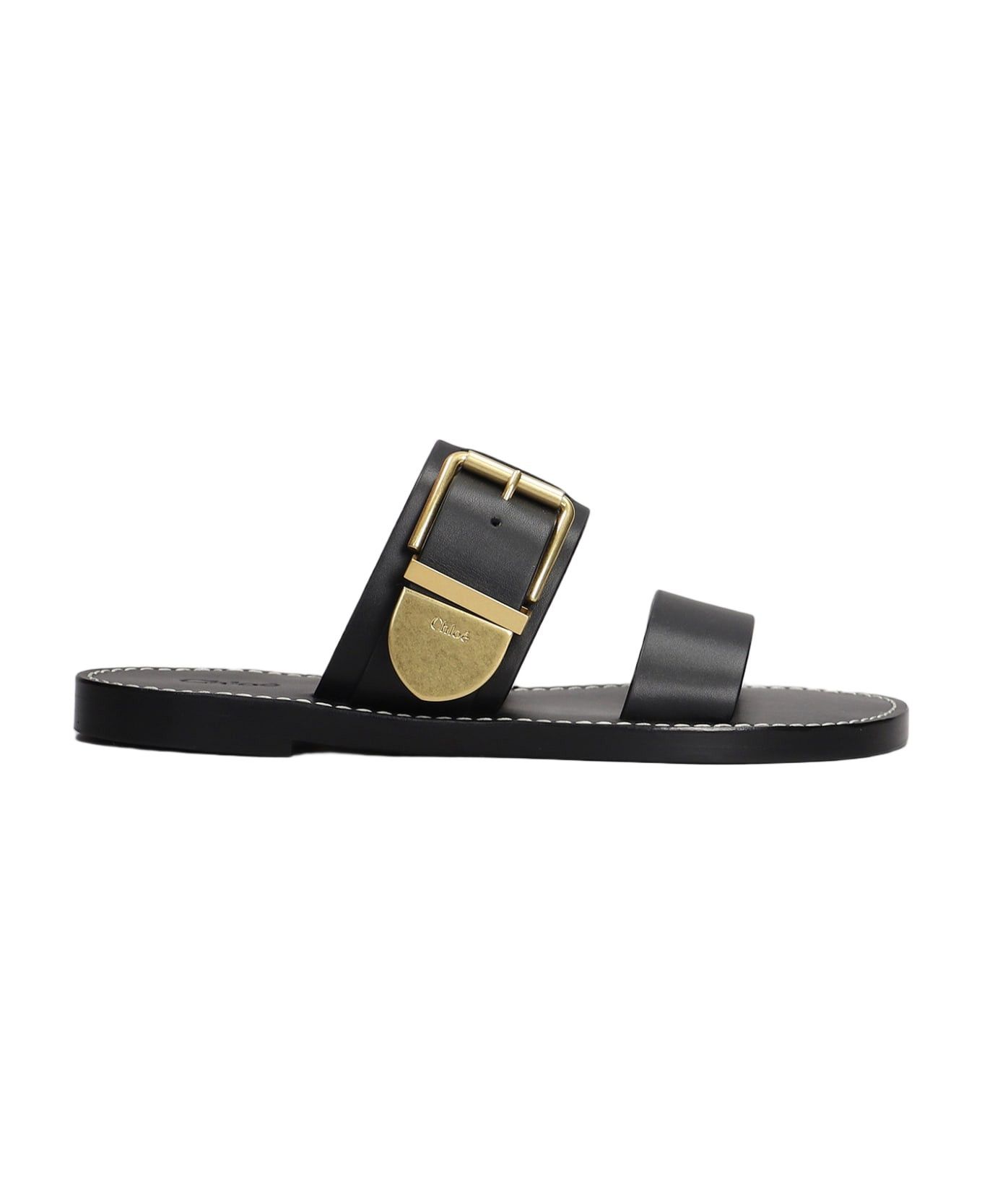 Chloe o1loc1c0425 Rebecca Slides in Black Size US 9 / IT 39 - 1 Thumbnail