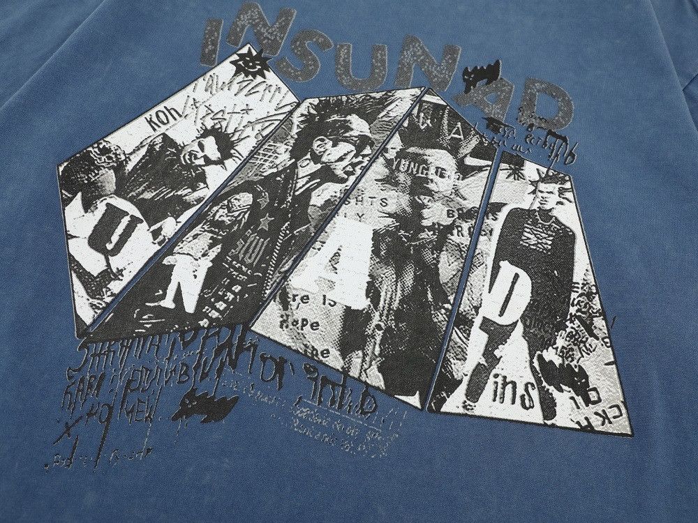 Japanese Brand American street hip-hop printed distressed T-shirt Size US M / EU 48-50 / 2 - 4 Thumbnail