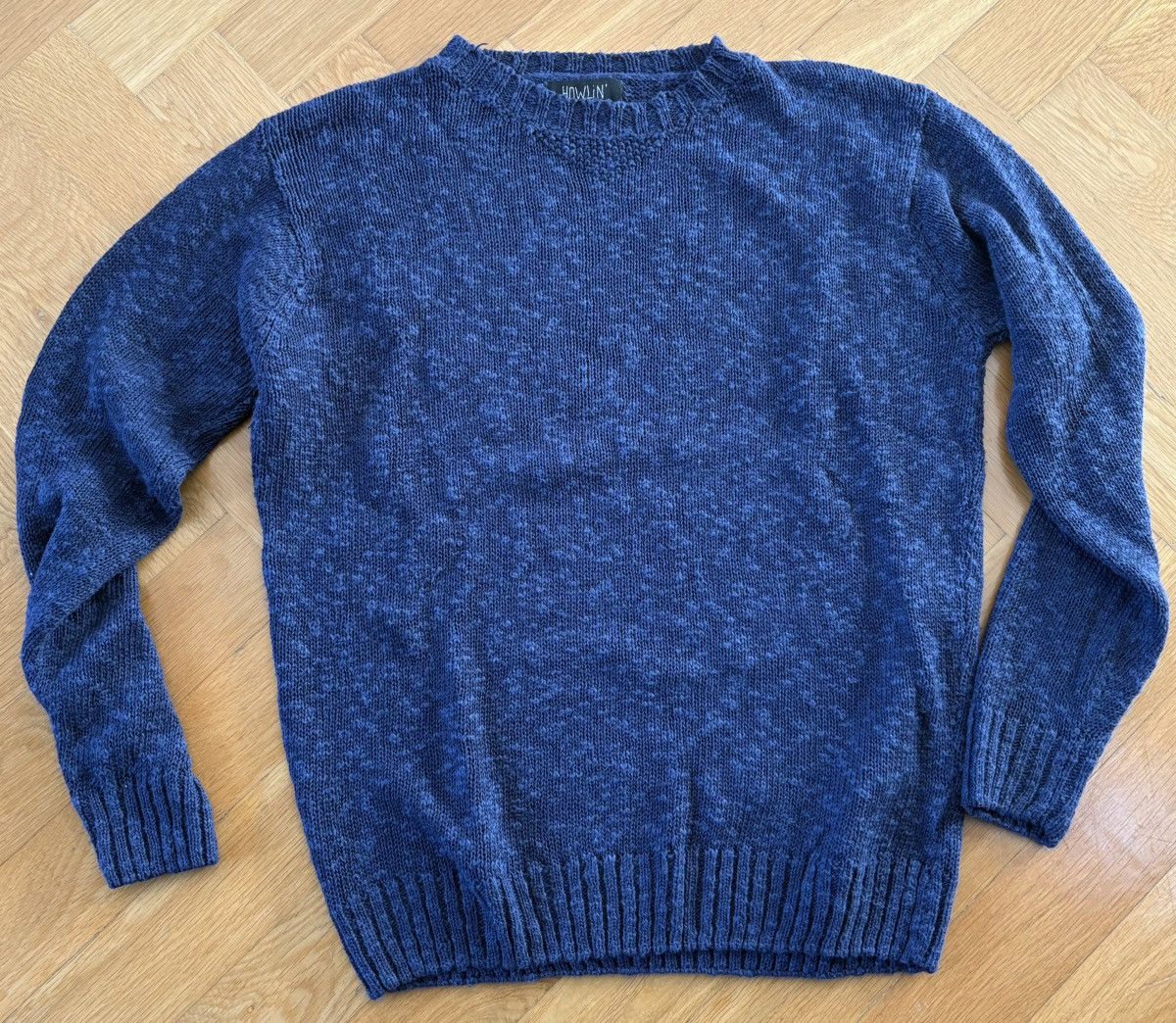 Howlin By Morrison Howlin Morrison Linen Sweater Navy Size US M / EU 48-50 / 2 - 1 Thumbnail