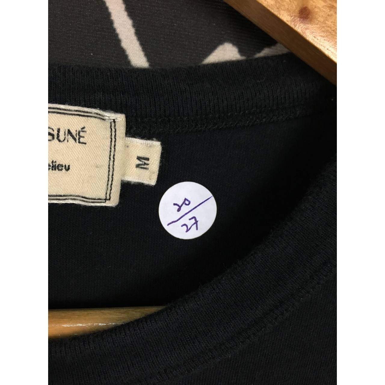 Vintage Maison Kitsune Made In Portugal Pocket Tee Size M Size US M / EU 48-50 / 2 - 10 Thumbnail