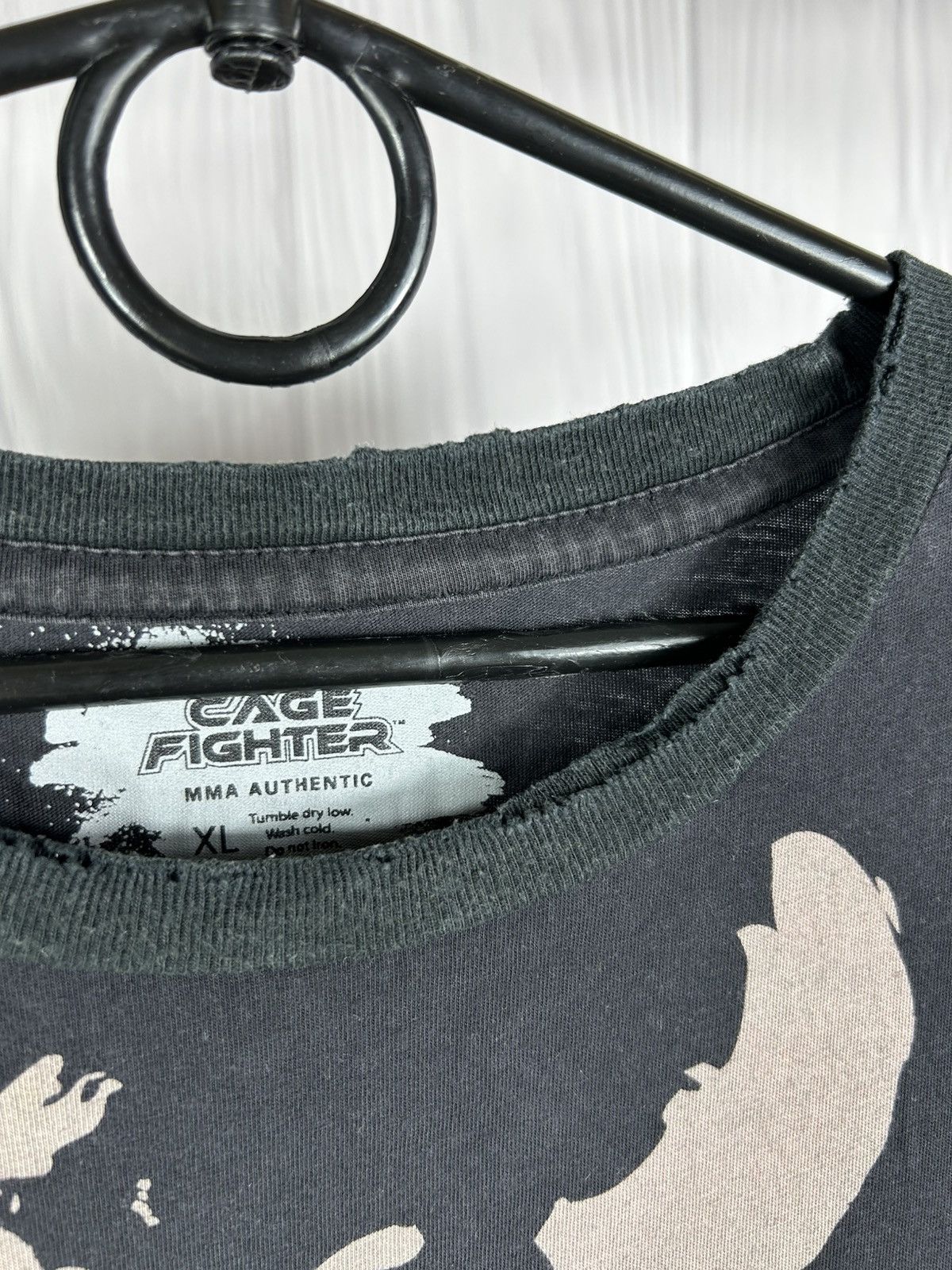 Vintage Vintage AOP Chuck Liddell Iceman MMA T-Shirt Size XL Printed Size US XL / EU 56 / 4 - 7 Thumbnail