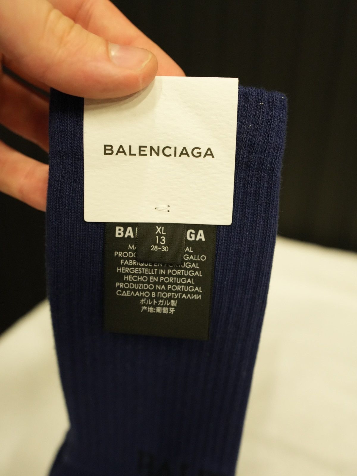 Balenciaga Balenciaga Logo Socks Size ONE SIZE - 3 Thumbnail