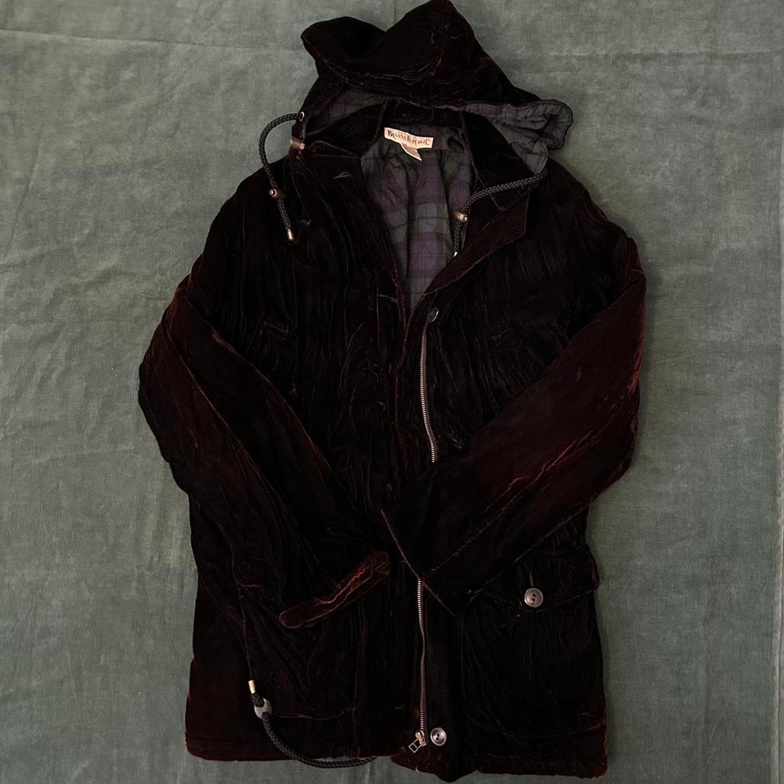 Banana Republic 1990s banana republic velvet jacket Size M / US 6-8 / IT 42-44 - 1 Thumbnail