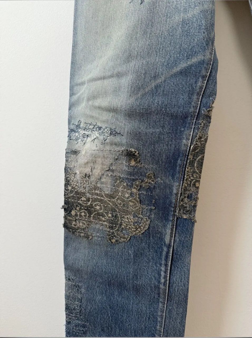 Proleta Re Art × Vuja De vuja de x proletareart glitch boro denim Size US 33 - 6 Thumbnail