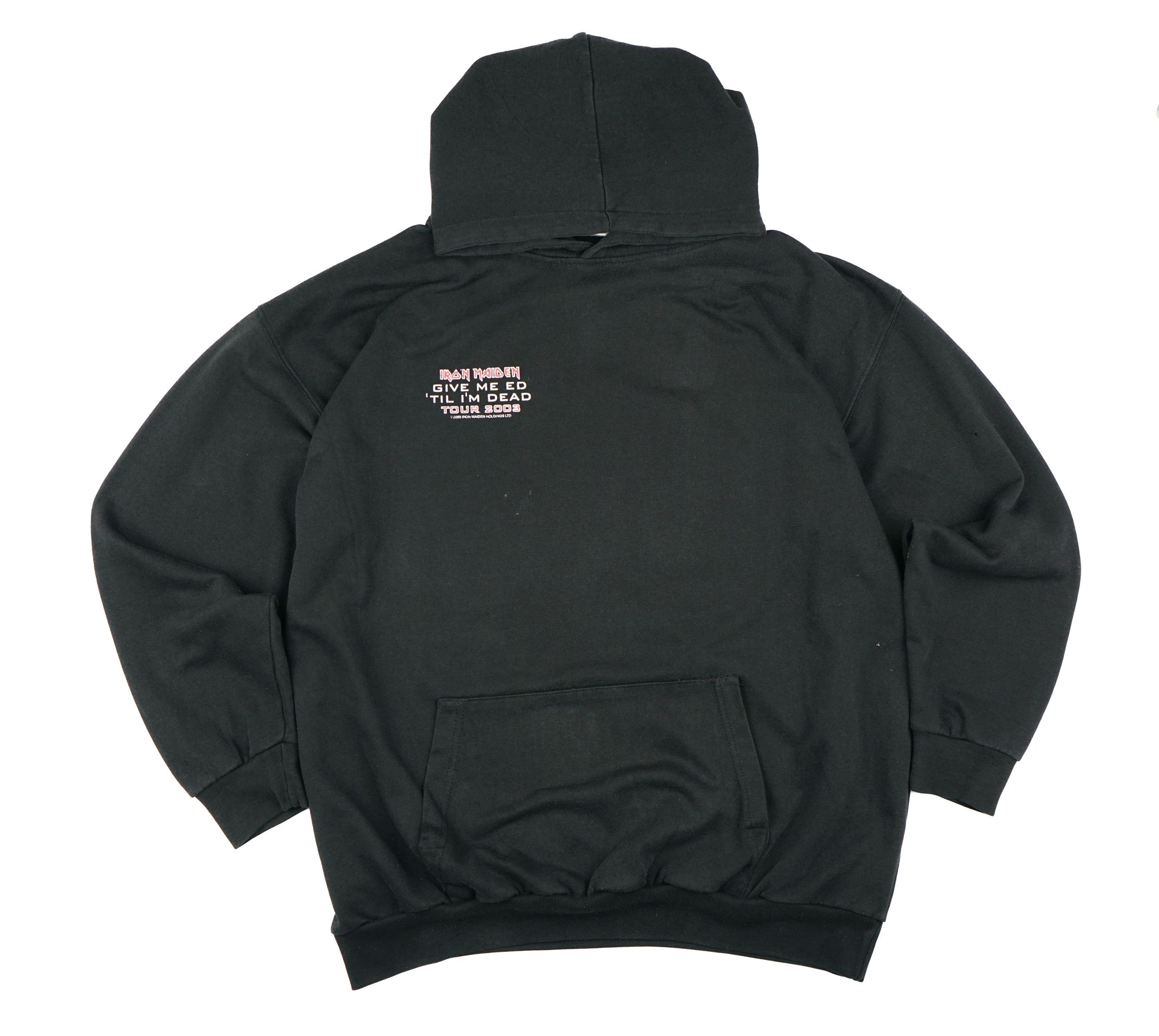 Band Tees × Vintage 2003 Iron Maiden Vintage Hoodie Size US XL / EU 56 / 4 - 5 Thumbnail