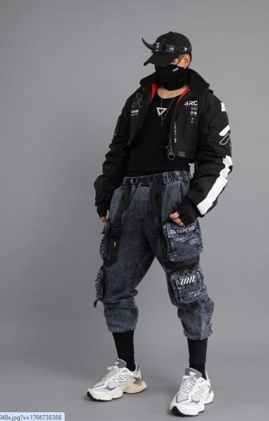 Other Fabric of the Universe CRB-005 Crop Bomber Jacket Size US L / EU 52-54 / 3 - 6 Thumbnail