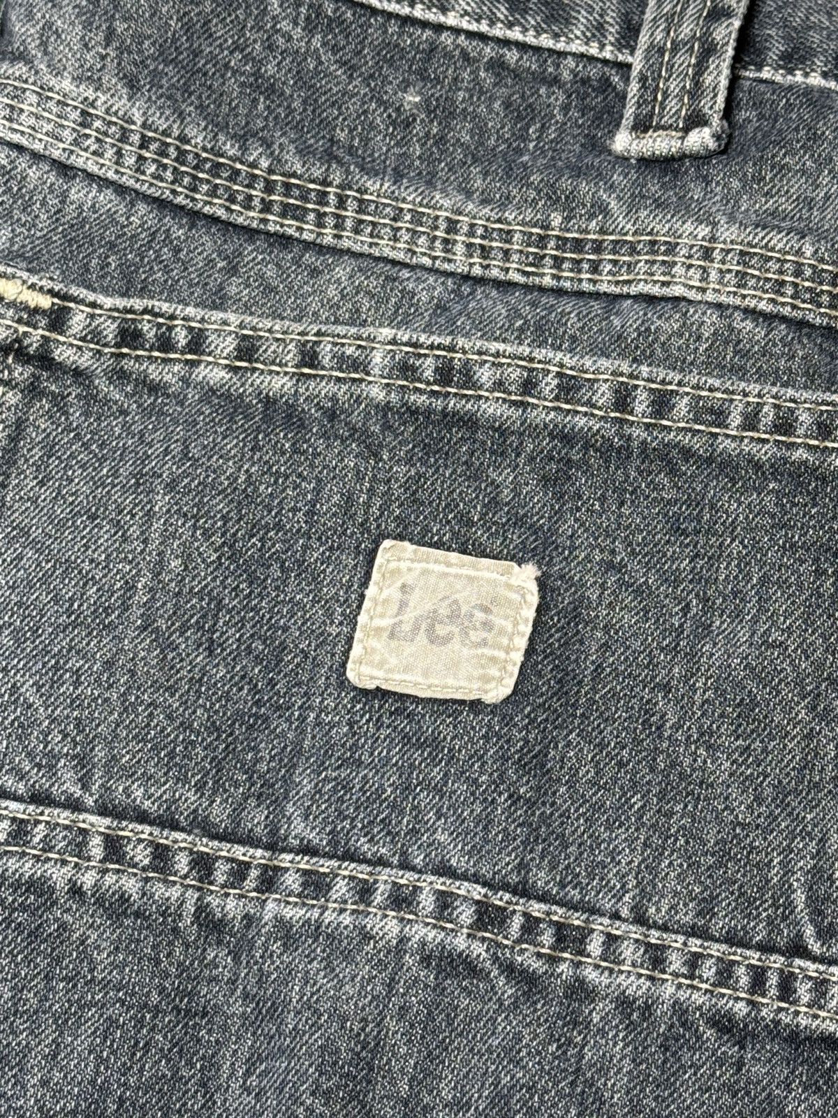 Lee Y2K Carpenter Jorts Baggy Skater Grunge Lee Denim Shorts Size US 42 / EU 58 - 2 Thumbnail