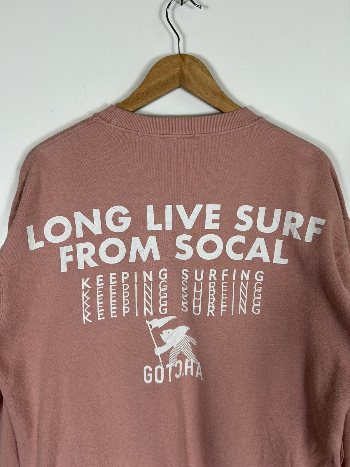 Gotcha 🔥Gotcha Surfingwear Sweatshirt Peach Colour - L Size US L / EU 52-54 / 3 - 17 Thumbnail