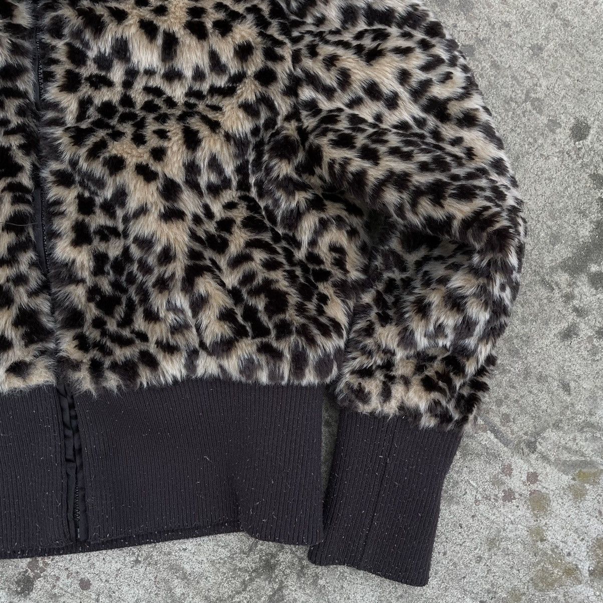 If Six Was Nine × Japanese Brand × Y/Project Vintage Fur Coat Light Jacket Leopard Y2K Japanese Style Size S / US 4 / IT 40 - 4 Thumbnail