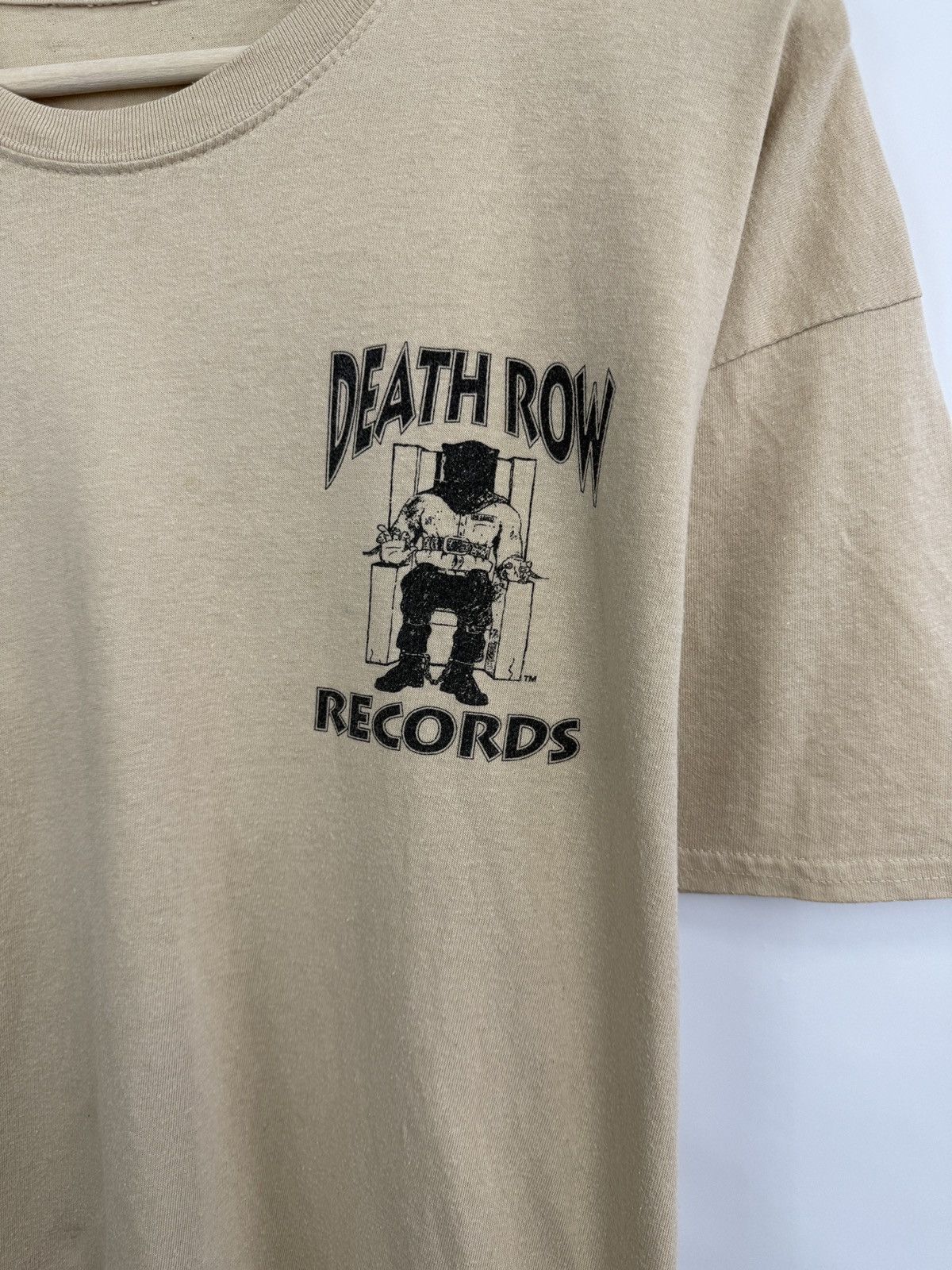 Death Row Records 🇺🇸 Vintage Y2K Death Row Records T-Shirt Hype Vtg Rare Retro Size US M / EU 48-50 / 2 - 8 Thumbnail