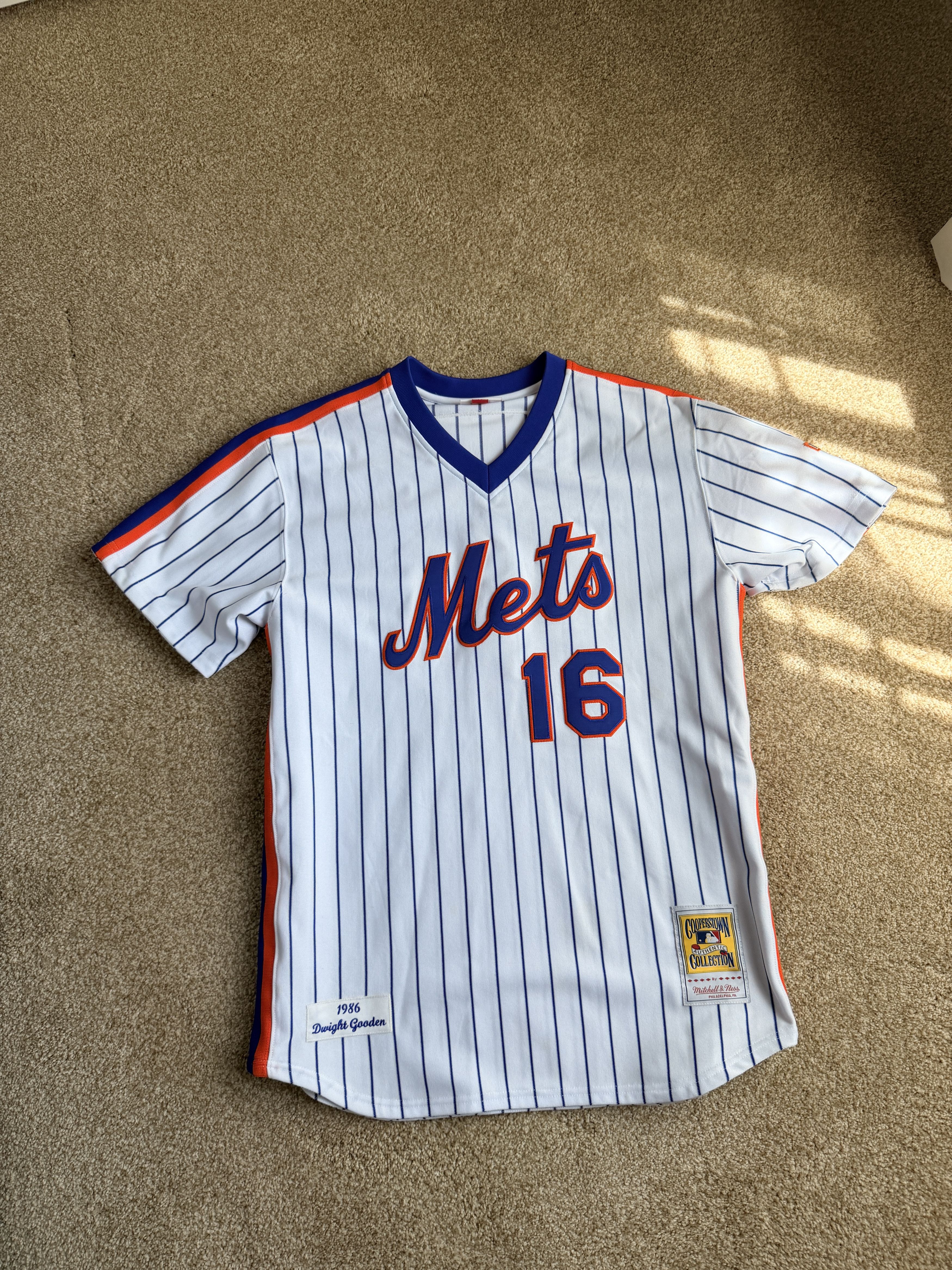 Mitchell & Ness Mitchell & Ness NY METS Dwight Gooden Jersey Size 44 (Large) Size US L / EU 52-54 / 3 - 1 Thumbnail
