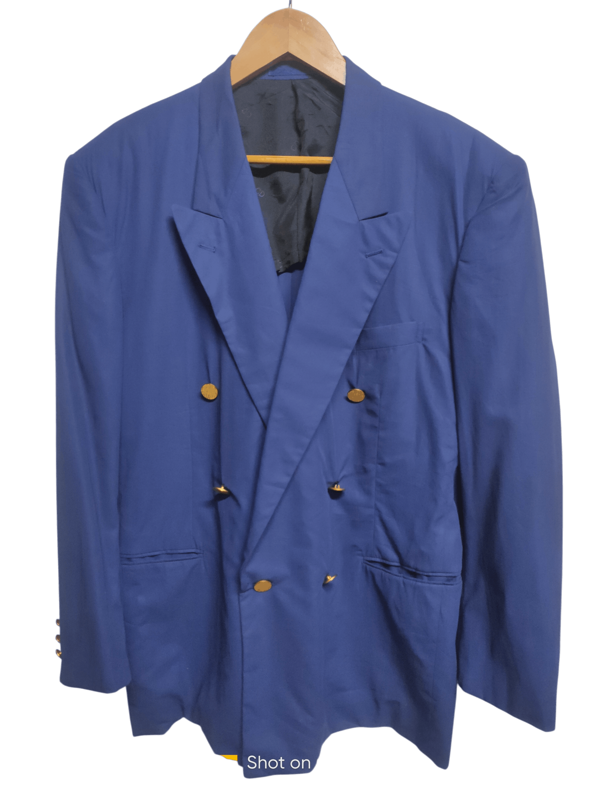 Christian Dior Monsieur Christian Dior gold button blazer Size 40S - 1 Thumbnail