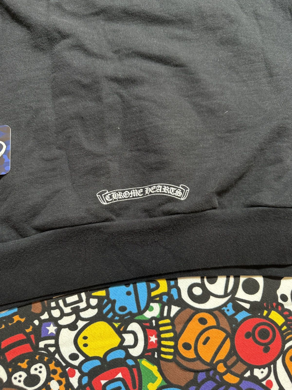 Chrome Hearts Chrome Hearts Black Script Logo Pullover Hoodie Size US M / EU 48-50 / 2 - 12 Thumbnail