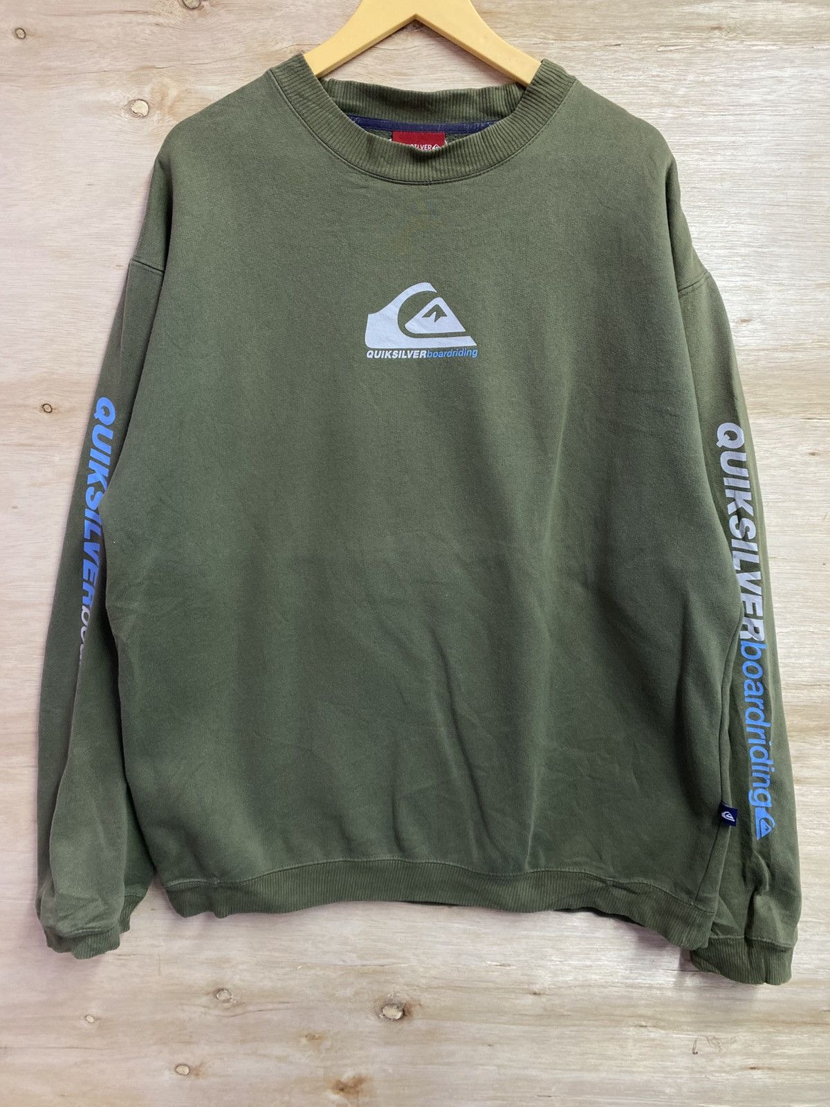 Quiksilver vintage quiksilver omni logo sweatshirt Size US XL / EU 56 / 4 - 1 Thumbnail