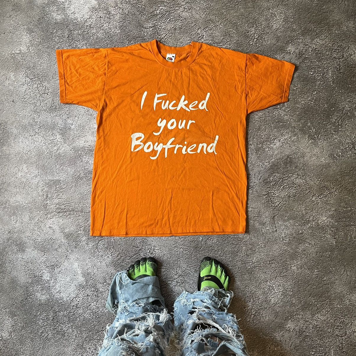 Vintage Vintage Y2K Sun Faded Graphic Tee Funny Slogan Streetwear L Size US L / EU 52-54 / 3 - 1 Thumbnail