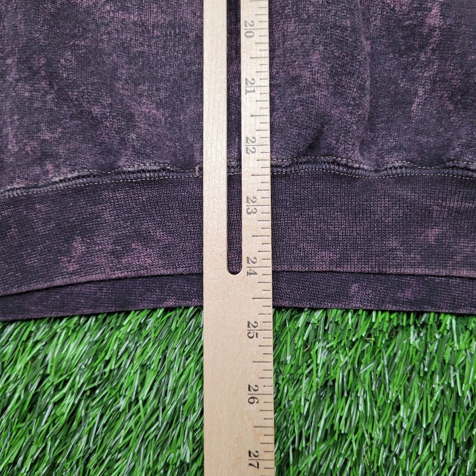 Hanes VTG 90s Hanes USA Made Acid Wash Sweatshirt Women XL Slouchy Size L / US 10 / IT 46 - 6 Thumbnail