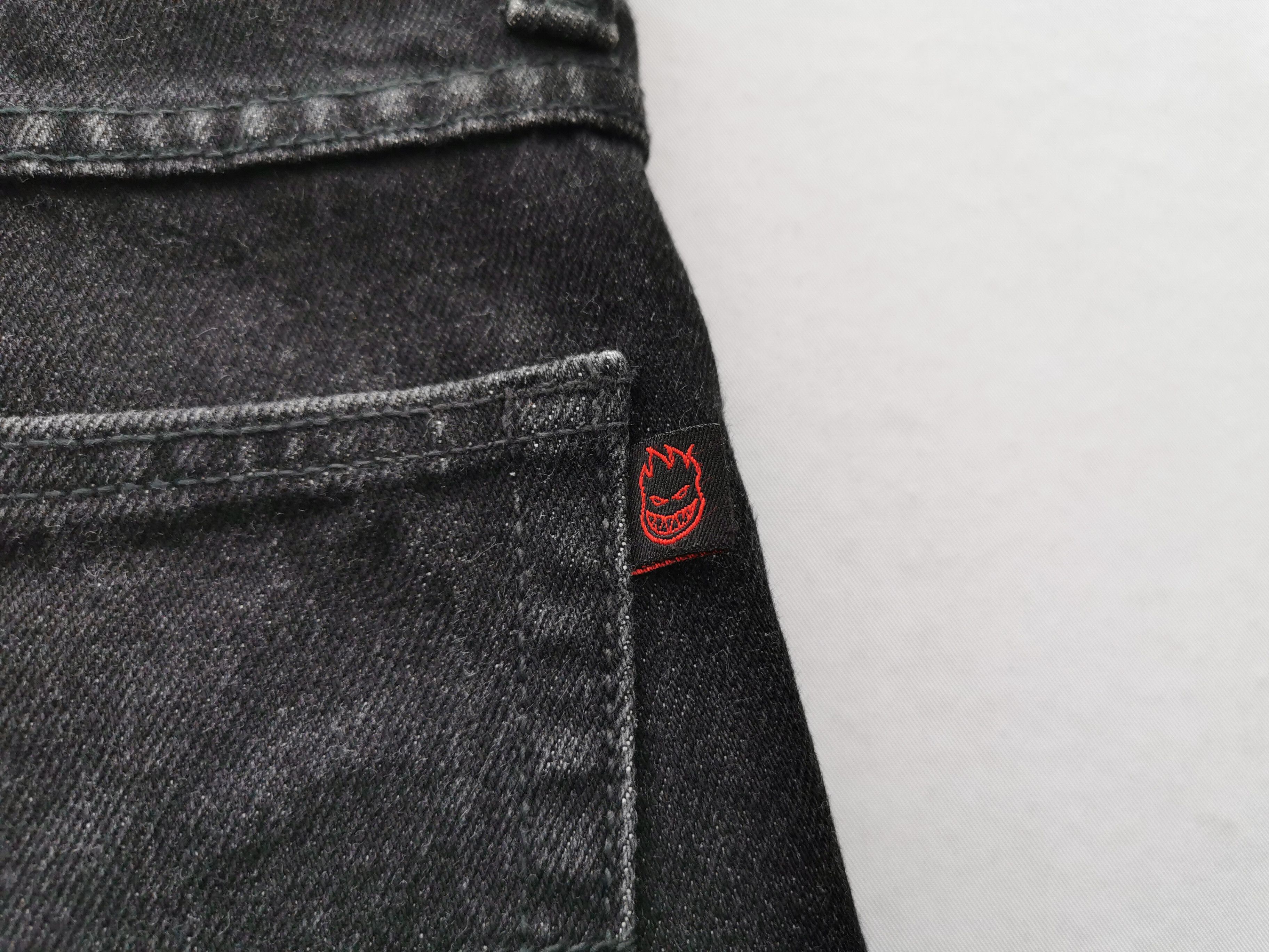 Spitfire Vintage 90's Spitfire Wheels Skate Denim Made In USA Size 34 Size US 34 / EU 50 - 7 Thumbnail