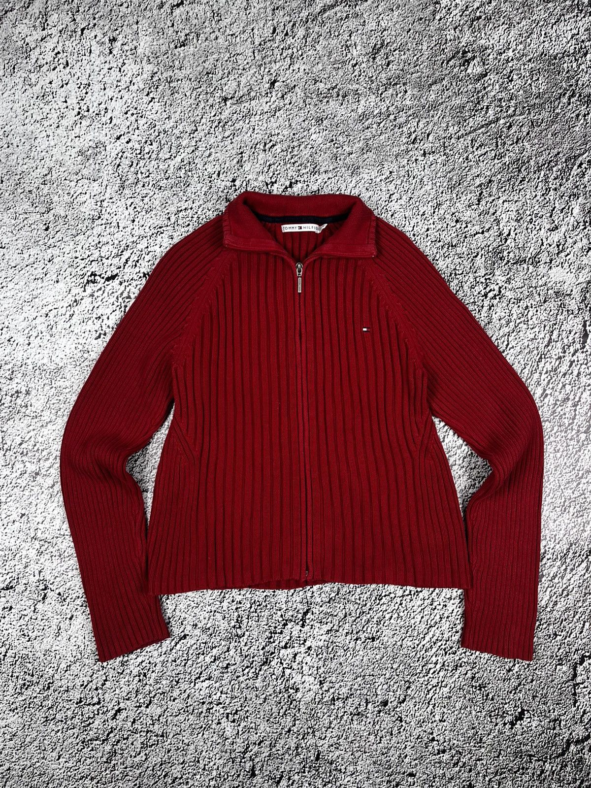 Tommy Hilfiger Vintage Y2K Tommy Hilfiger old money 1/4 zip sweater size L Size L / US 10 / IT 46 - 1 Thumbnail