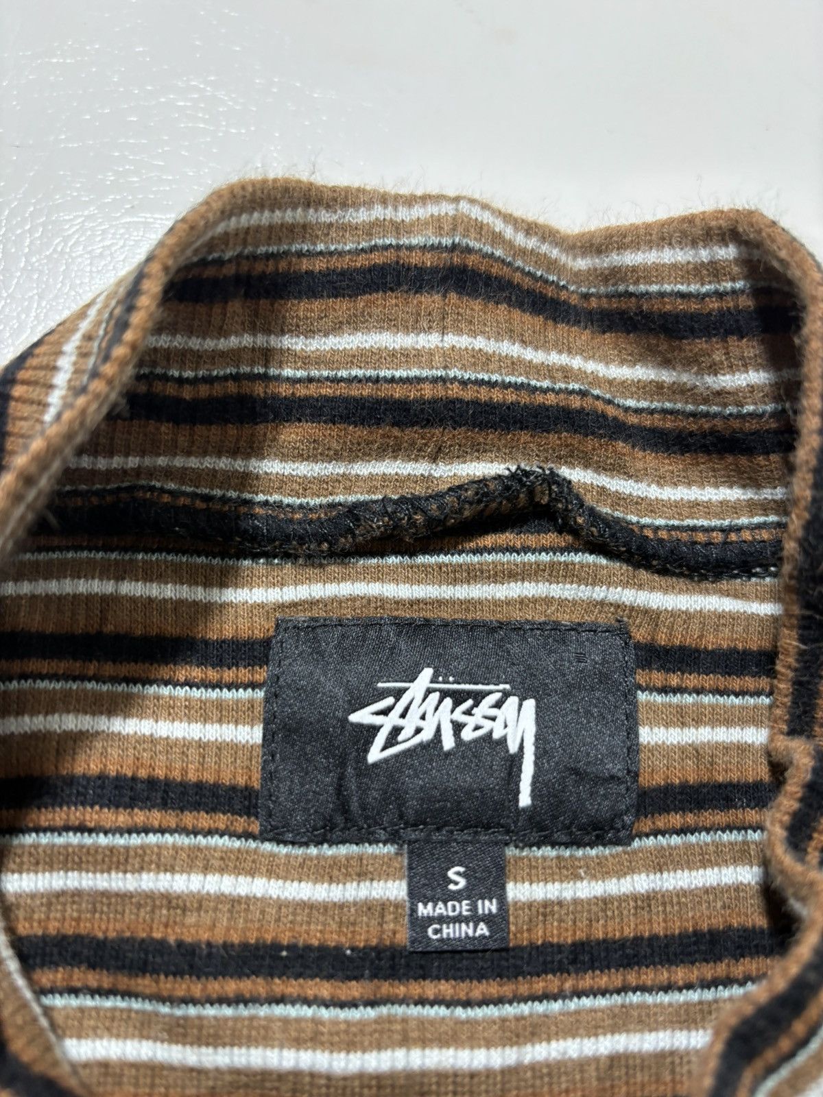 Stussy Stussy WMNS Toro Stripes Turtleneck Size S / US 4 / IT 40 - 4 Thumbnail