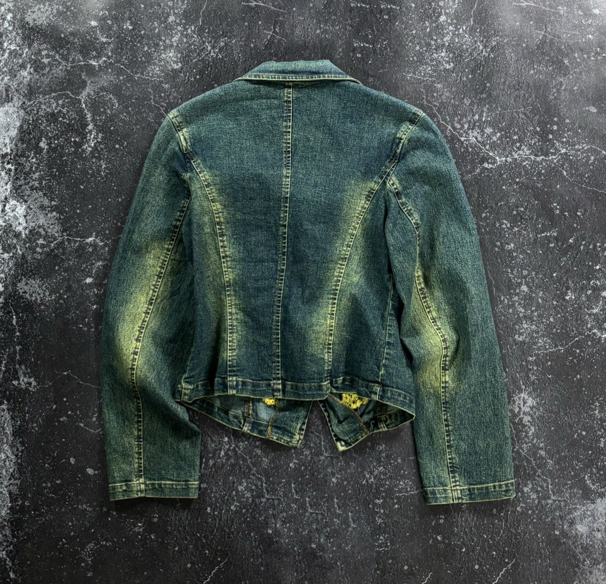 Vintage Avant-garde Denim jacket Old jeans Size XS / US 0-2 / IT 36-38 - 5 Thumbnail
