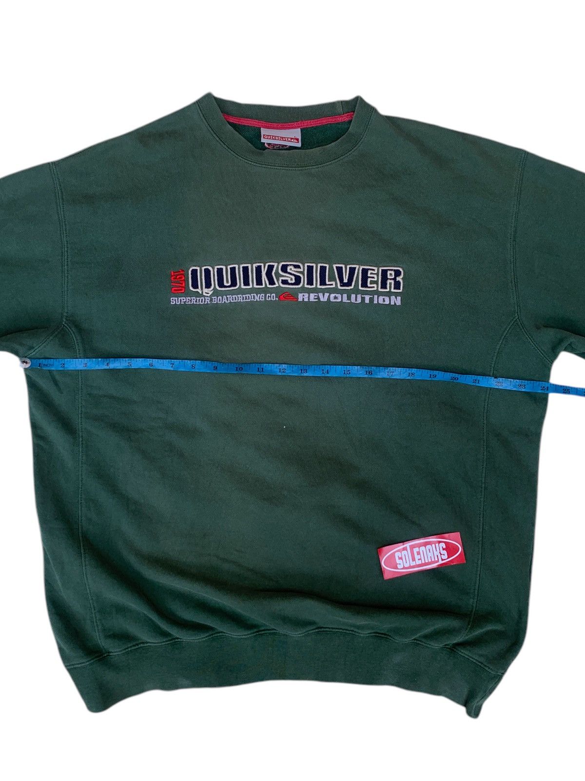 Quiksilver × Vintage Vtg quiksilver sweatshirt Size US L / EU 52-54 / 3 - 5 Thumbnail