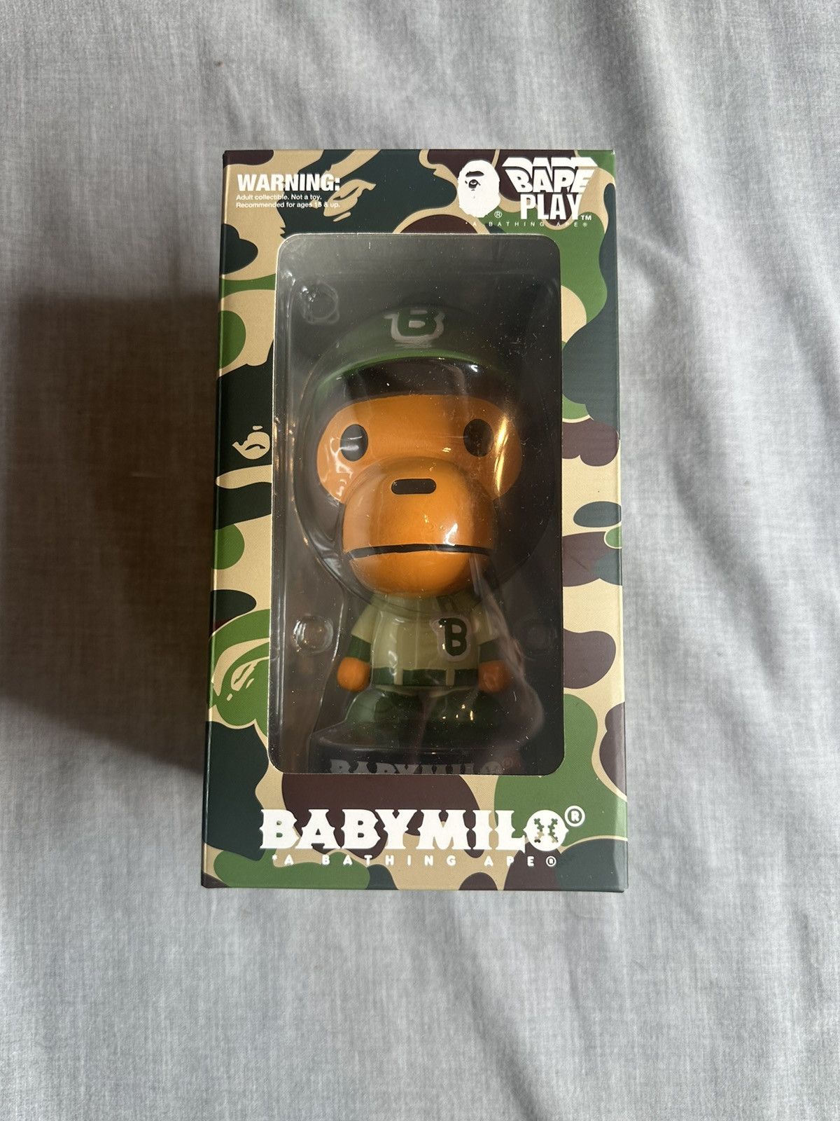 Bape Baby Milo Baseball BobbleHead | Grailed