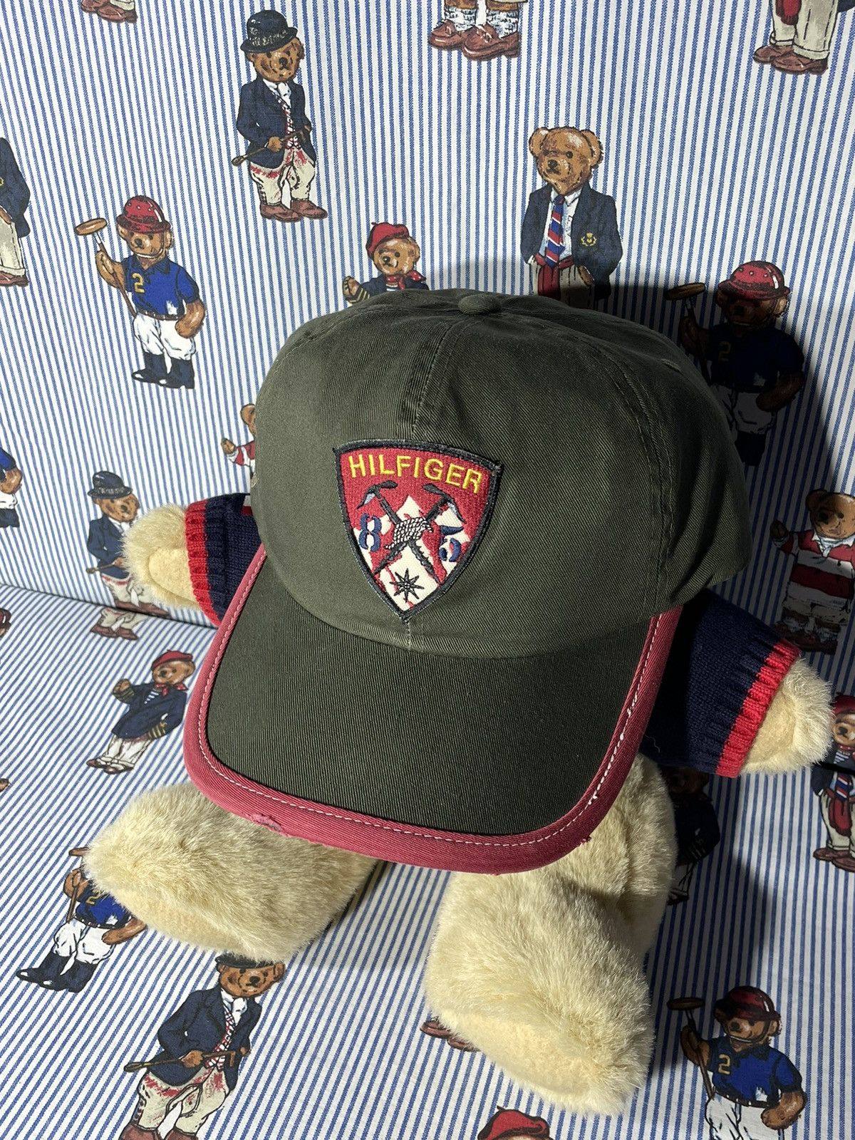 Tommy Hilfiger × Vintage Cap Tommy Hilfiger Expedition Camp OG Vintage 90’s Size ONE SIZE - 3 Thumbnail