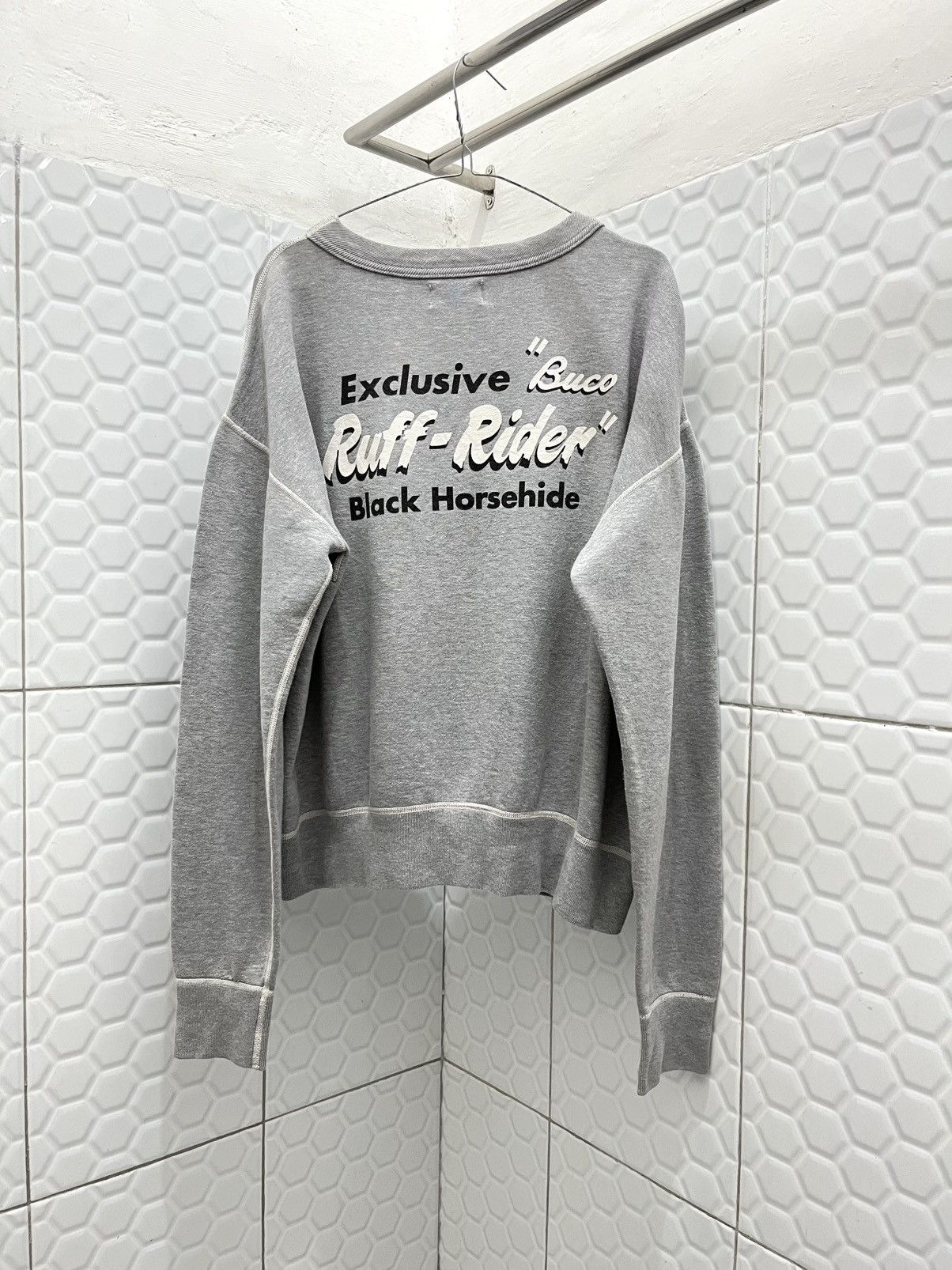 The Real McCoy's Buco Ruff Riders Loopwheeled Sweatshirt Size US M / EU 48-50 / 2 - 1 Thumbnail