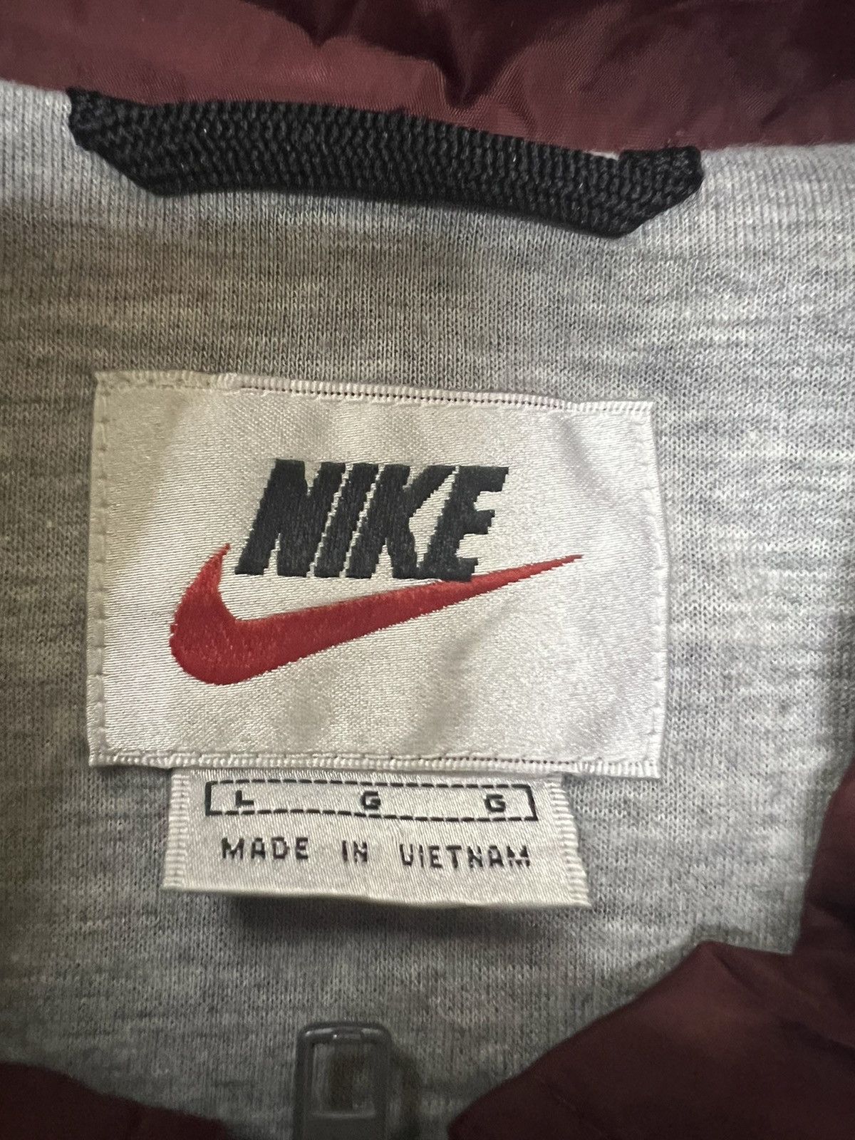 Nike × Vintage Windbraker - Nike Y2K CRAZY vintage streetwear windbraker Size US L / EU 52-54 / 3 - 4 Thumbnail