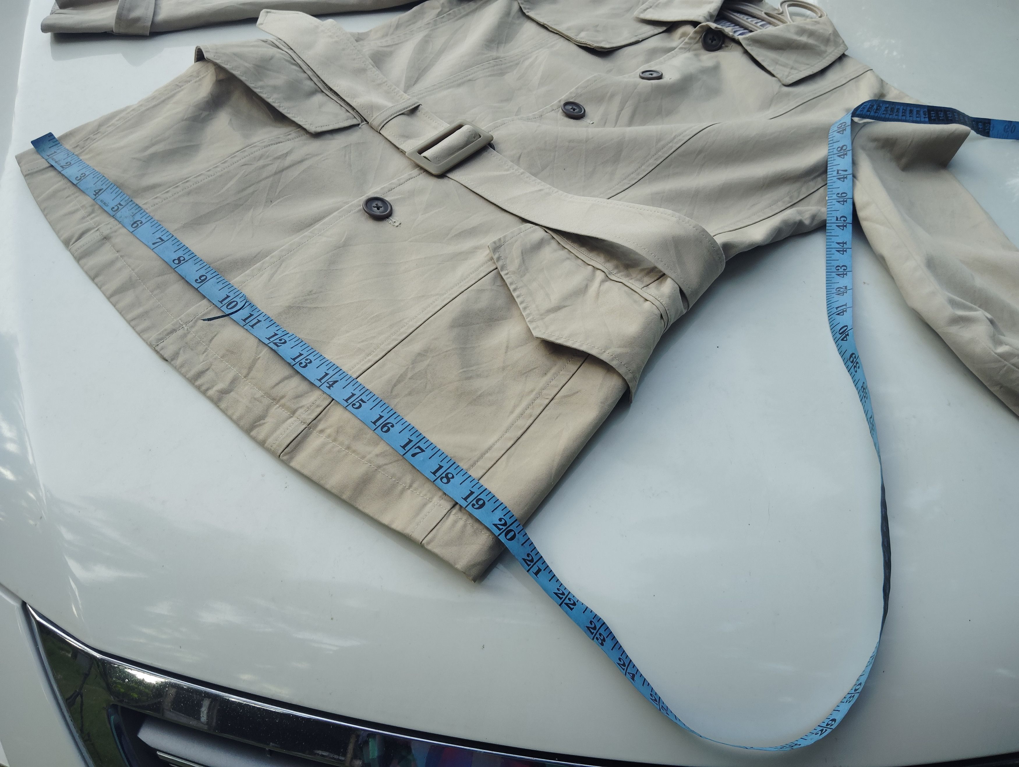Japanese Brand × PPFM PPFM BEIGE TRENCH JACKET Size US M / EU 48-50 / 2 - 11 Thumbnail
