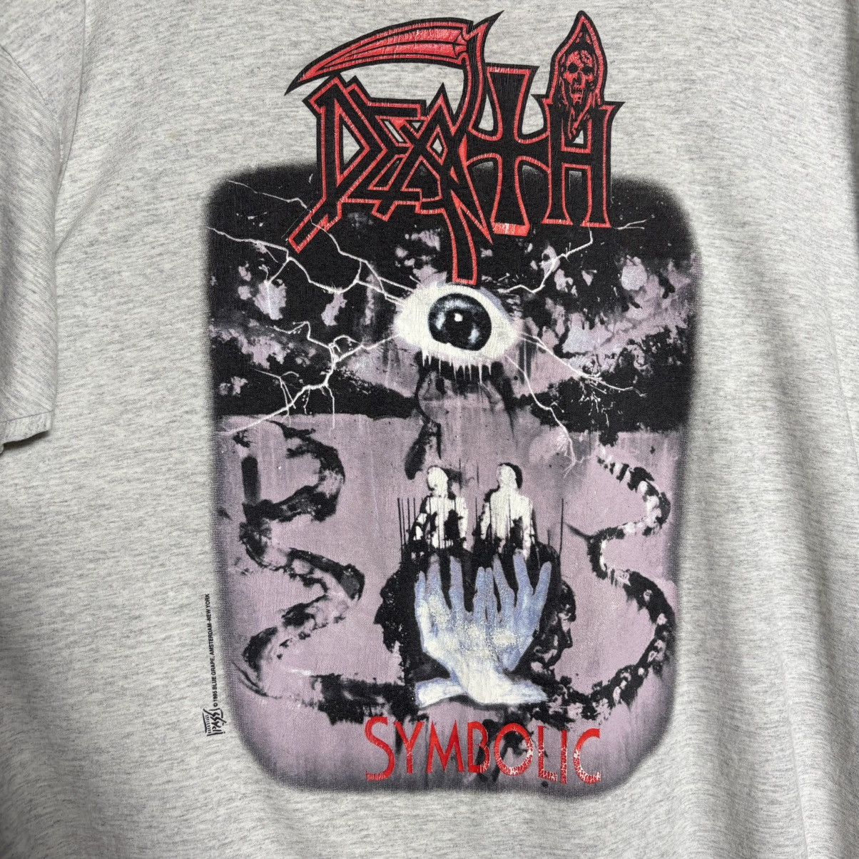 Band Tees Rare Vintage 90s Death Symbolic T-Shirt / Backstage Pass Size US XL / EU 56 / 4 - 5 Thumbnail