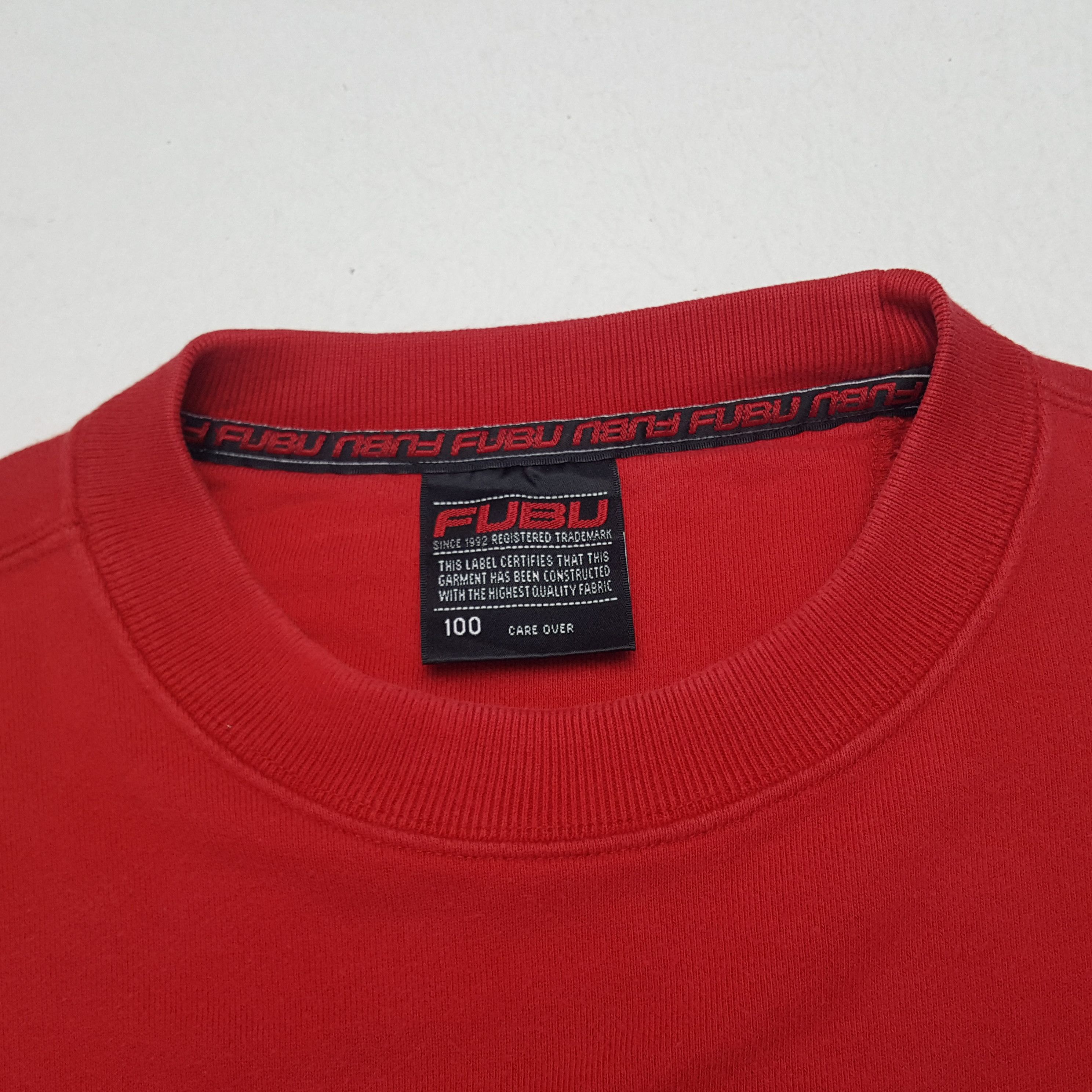 Fubu × Vintage Vintage Fubu Big Logo Sweatshirt Size US L / EU 52-54 / 3 - 4 Thumbnail