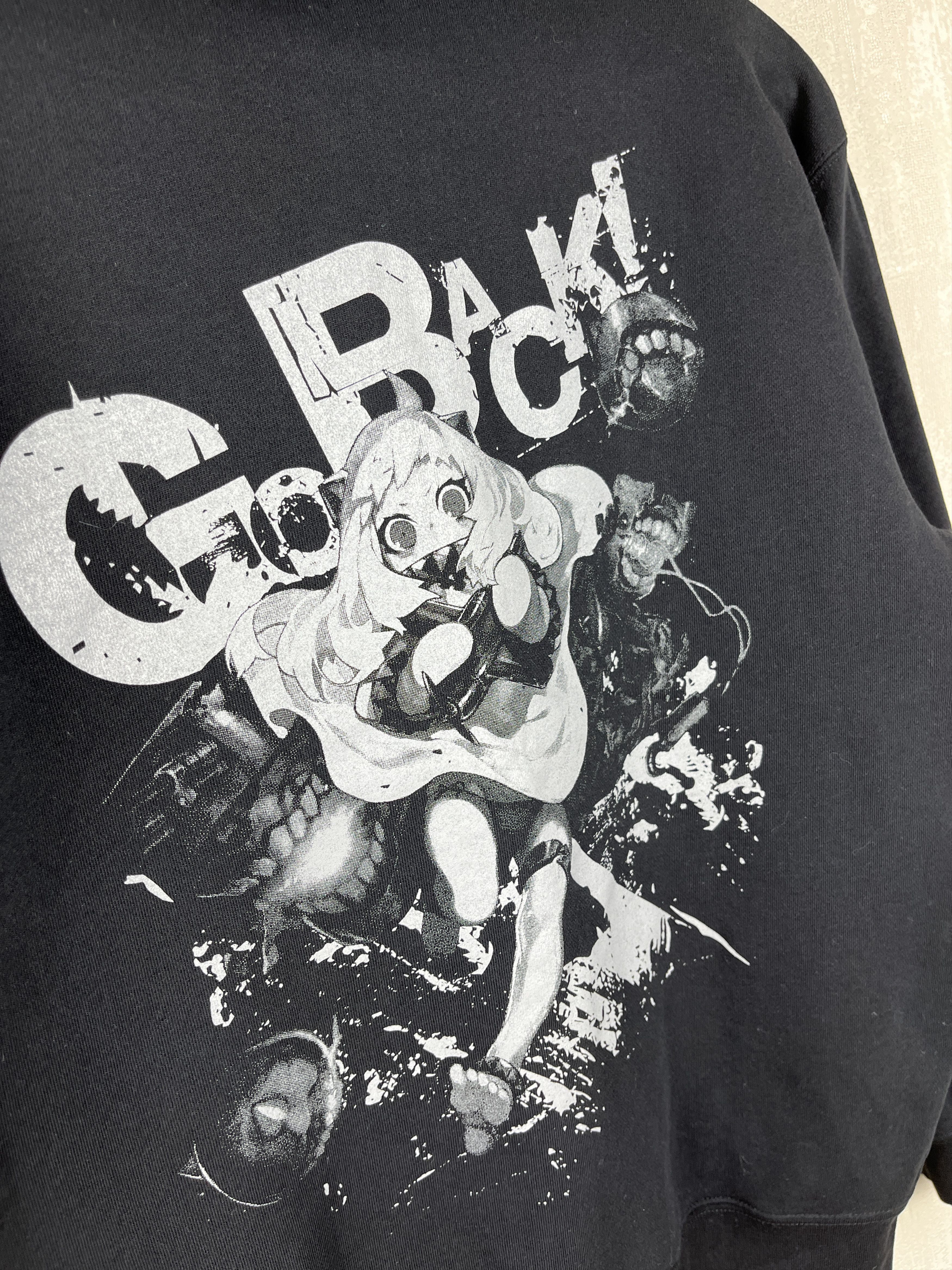 Anime Cospa Kantai Northern Princess "Go Back" Full Zip Hoodie Size US L / EU 52-54 / 3 - 5 Thumbnail