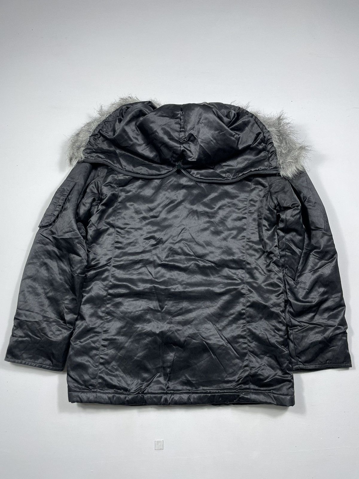 If Six Was Nine × Japanese Brand × Le Grande Bleu (L.G.B.) Ezekiel Racoon Fur Jacket ifsixwasnine lgb styled Size US M / EU 48-50 / 2 - 4 Thumbnail