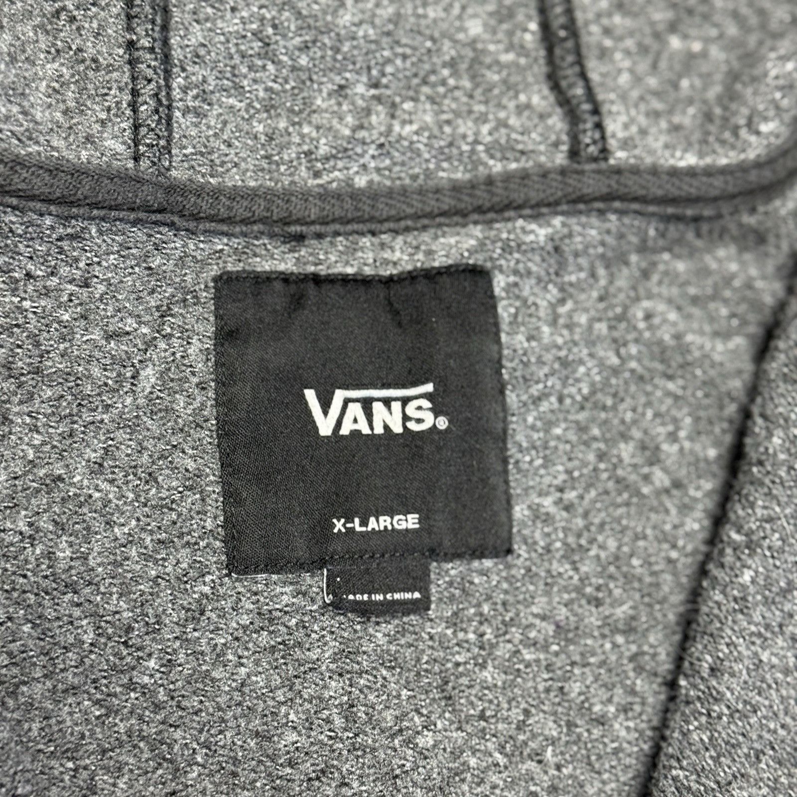 Vans Vintage Vans Skate Hoodie Sweatshirt Mens XL Faded Black Gra Size US XL / EU 56 / 4 - 14 Thumbnail