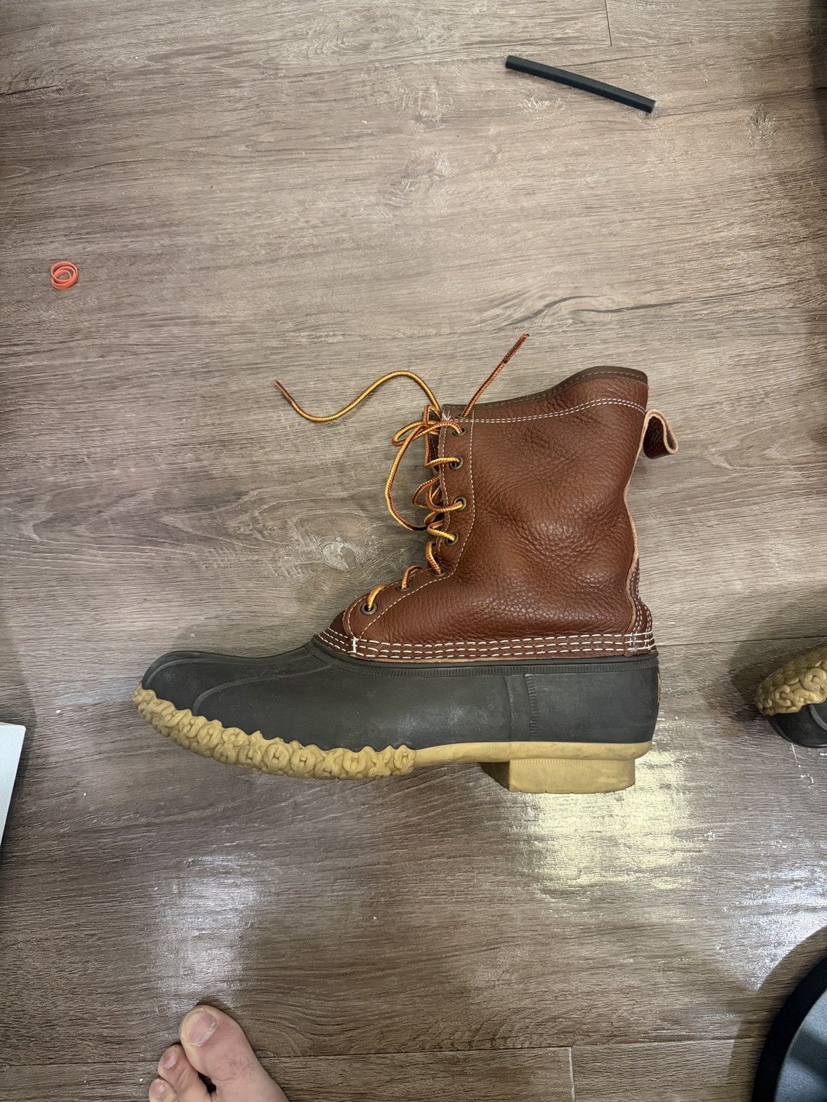 L.L. Bean L.L. Bean Brown Leather Bean Boots sz 10 Size US 10 / EU 43 - 9 Thumbnail