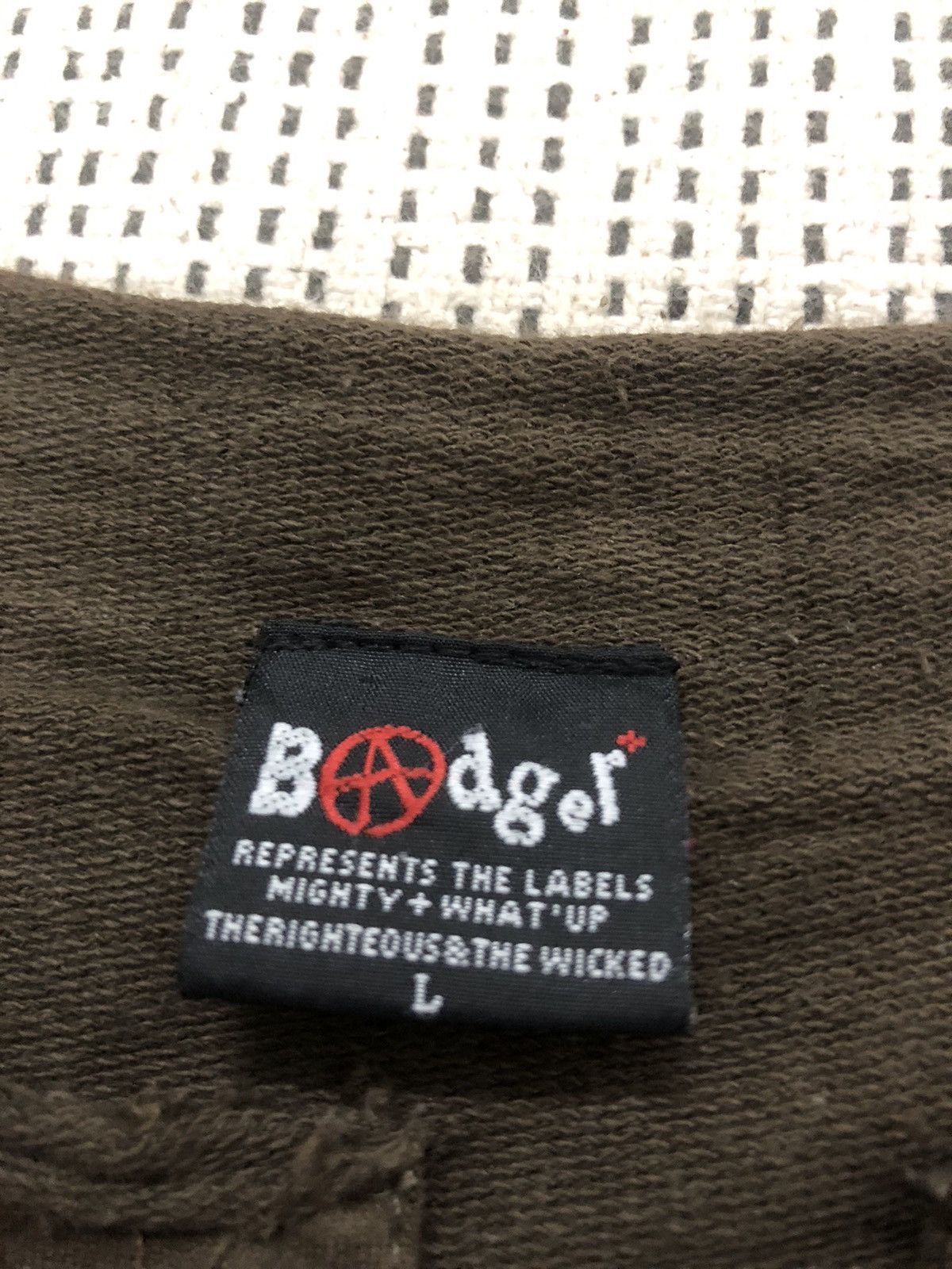 If Six Was Nine 2000s Badger Japanese Punk Laces Poem Ls Tee Size US L / EU 52-54 / 3 - 8 Thumbnail