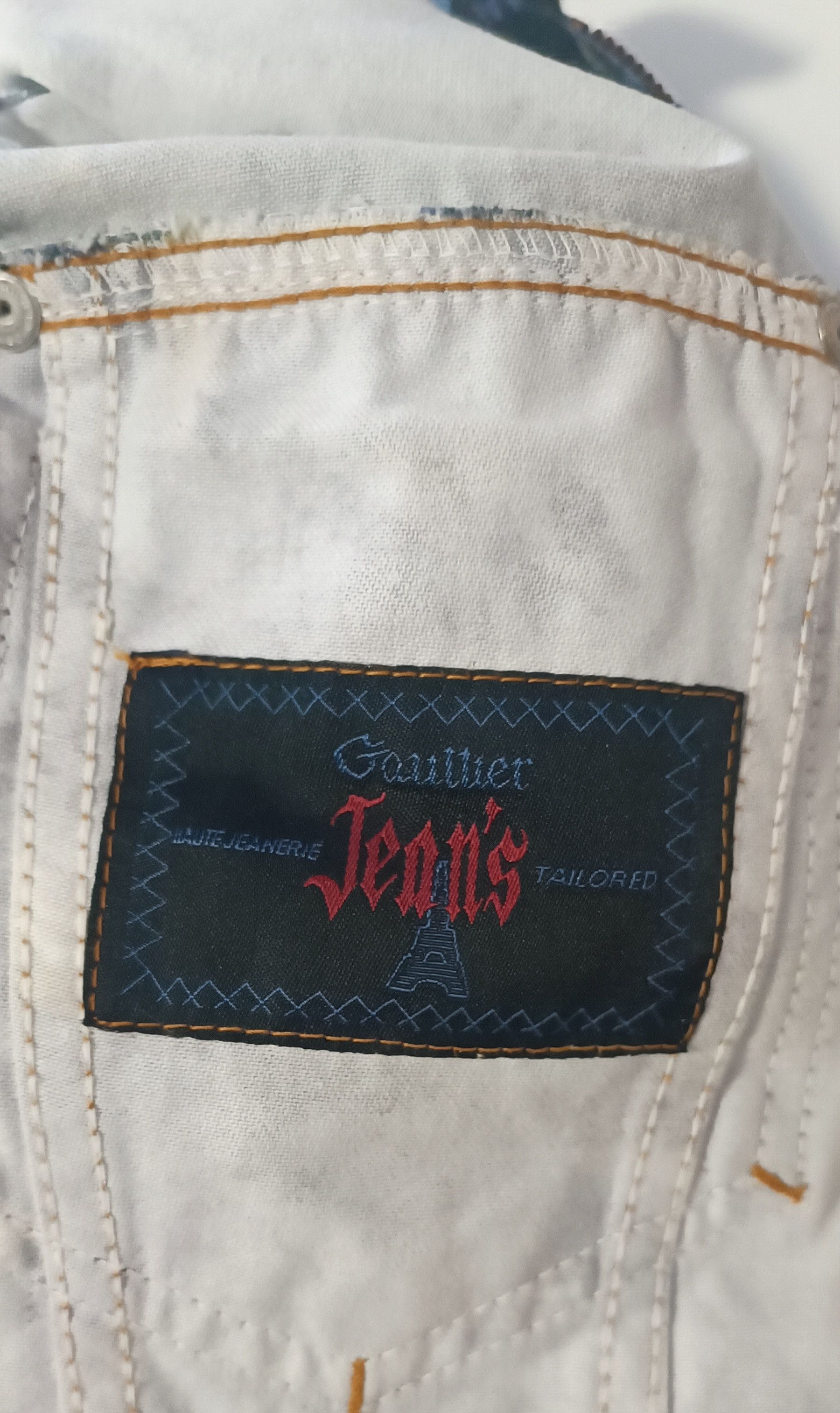 Jean Paul Gaultier 90's Gaultier Jeans - Women silhouettes jacket Size M / US 6-8 / IT 42-44 - 4 Thumbnail